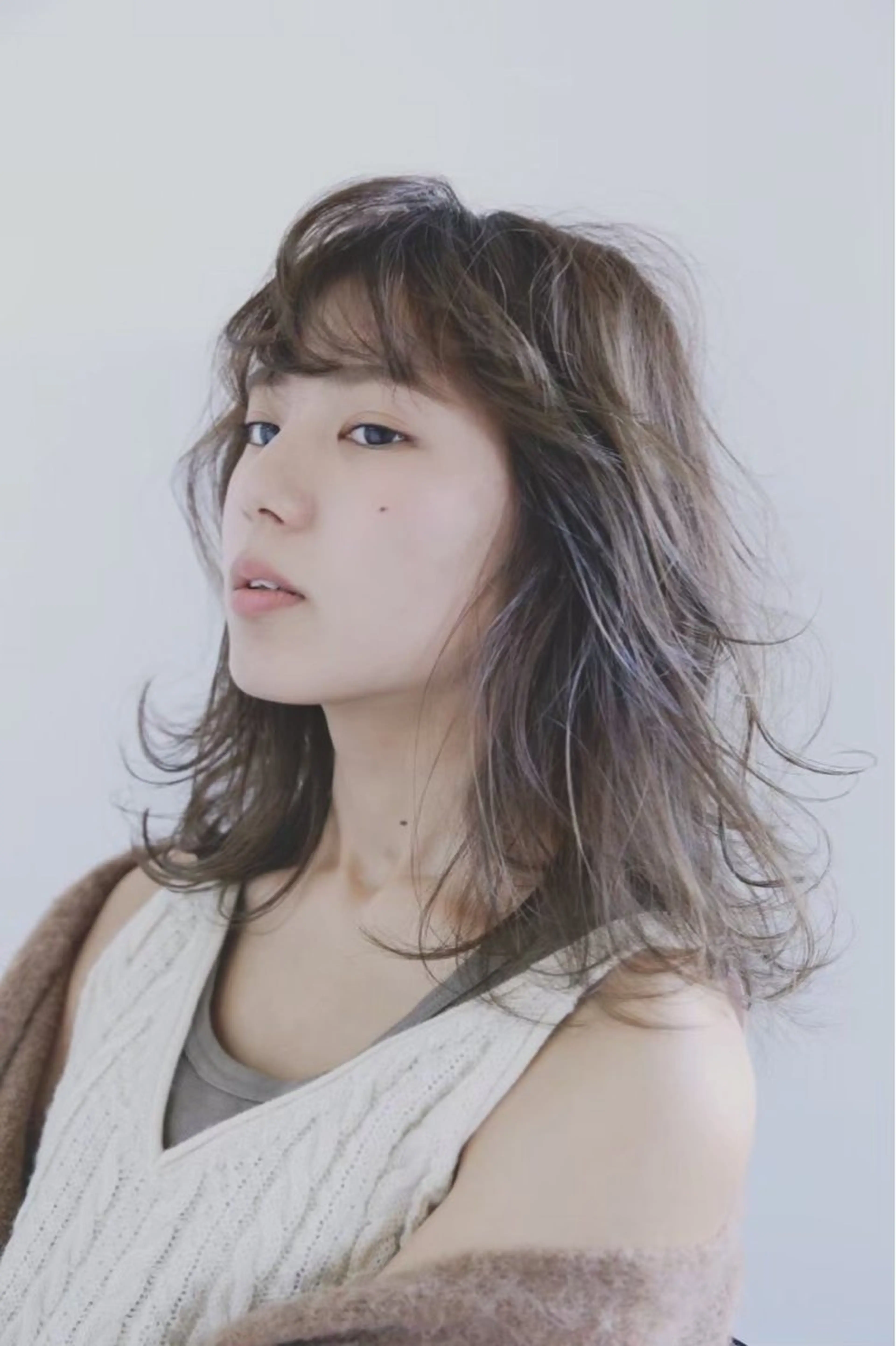 ミディアム カット ヘッドスパ 鈴木 悦子のヘアスタイル