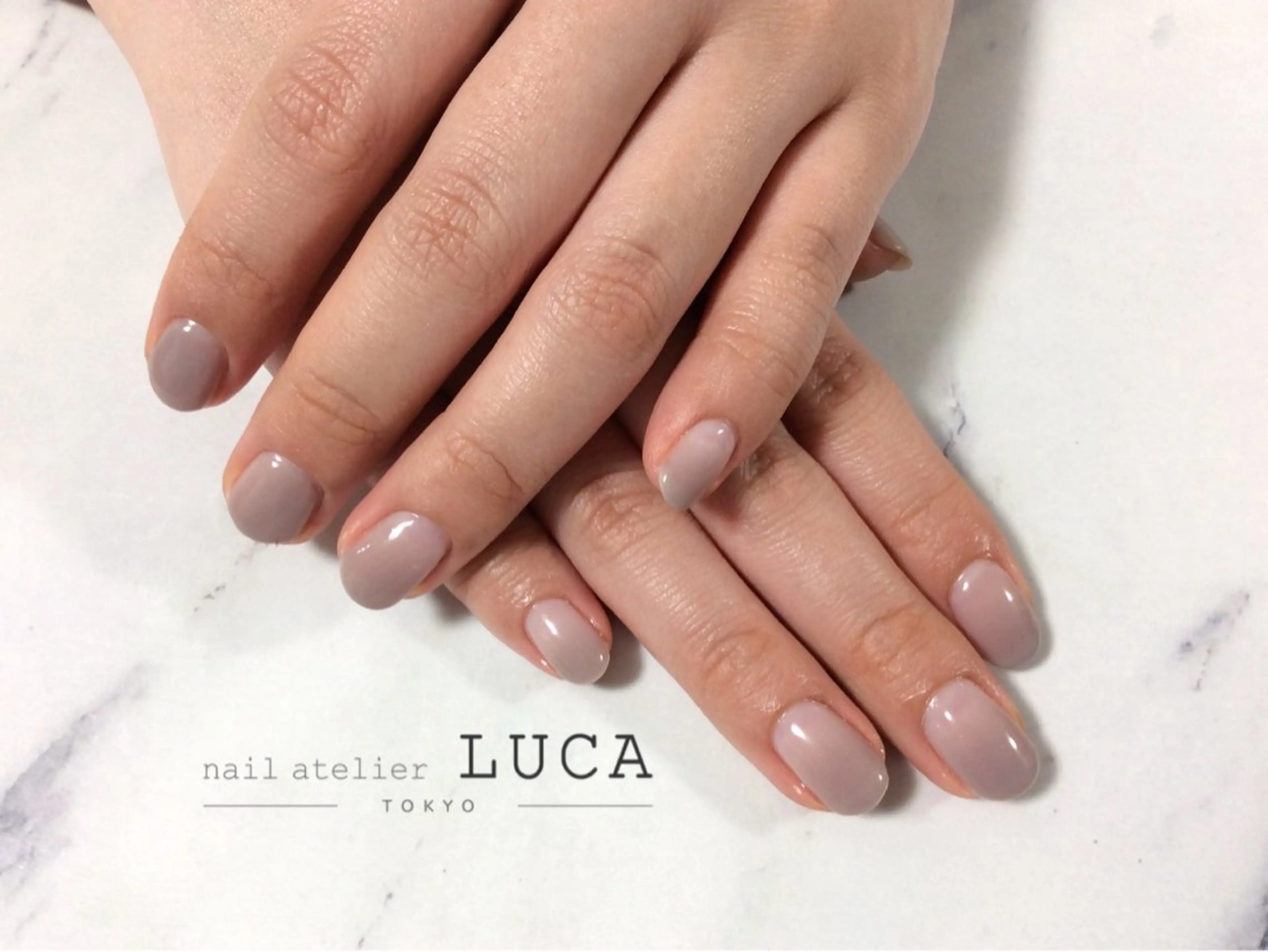 ネイル グラデーション オフィスネイル ネイルアトリエルカ 米原のネイルデザイン