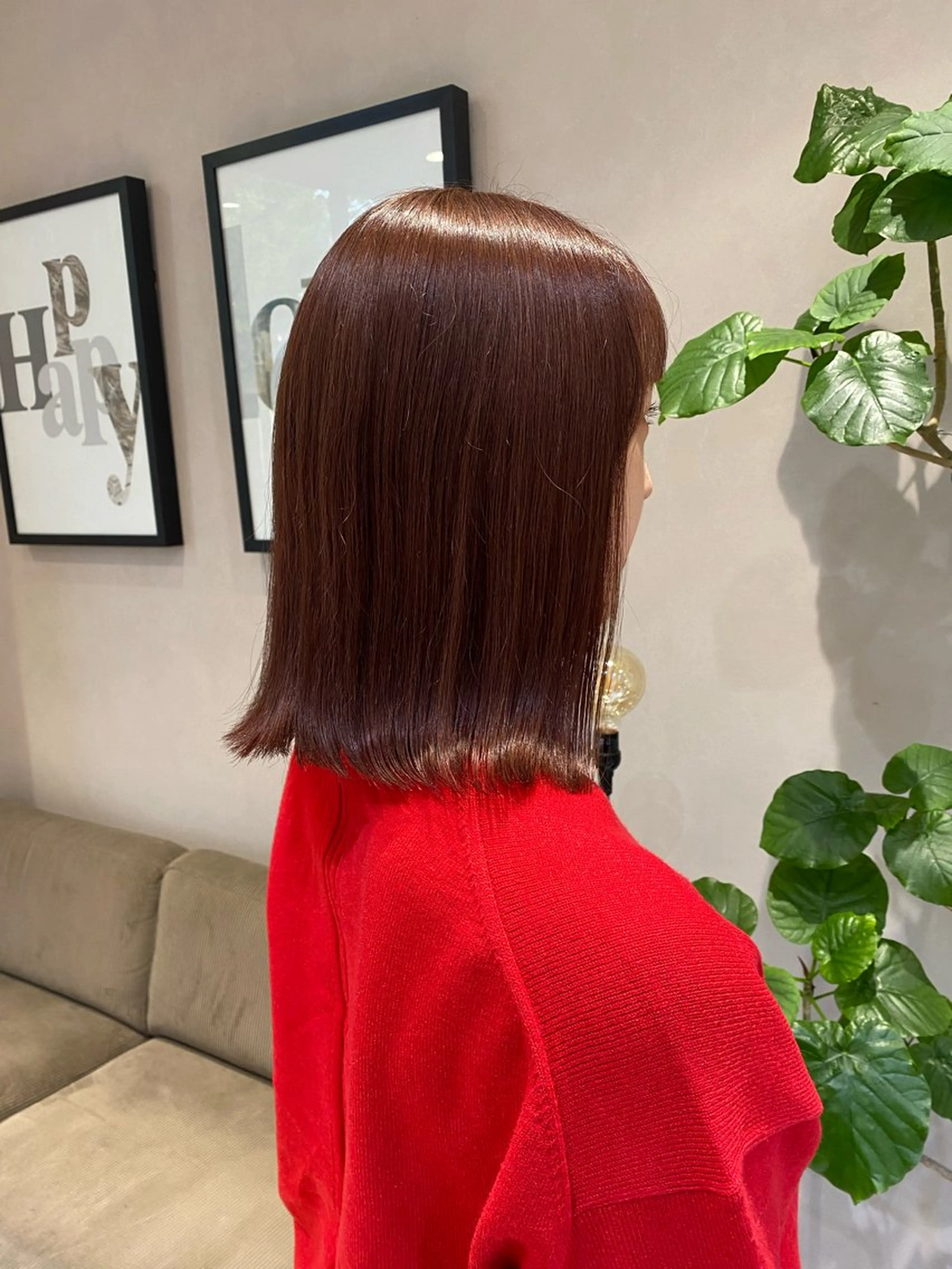 カラー Misaki ║ツヤカラーのヘアスタイル