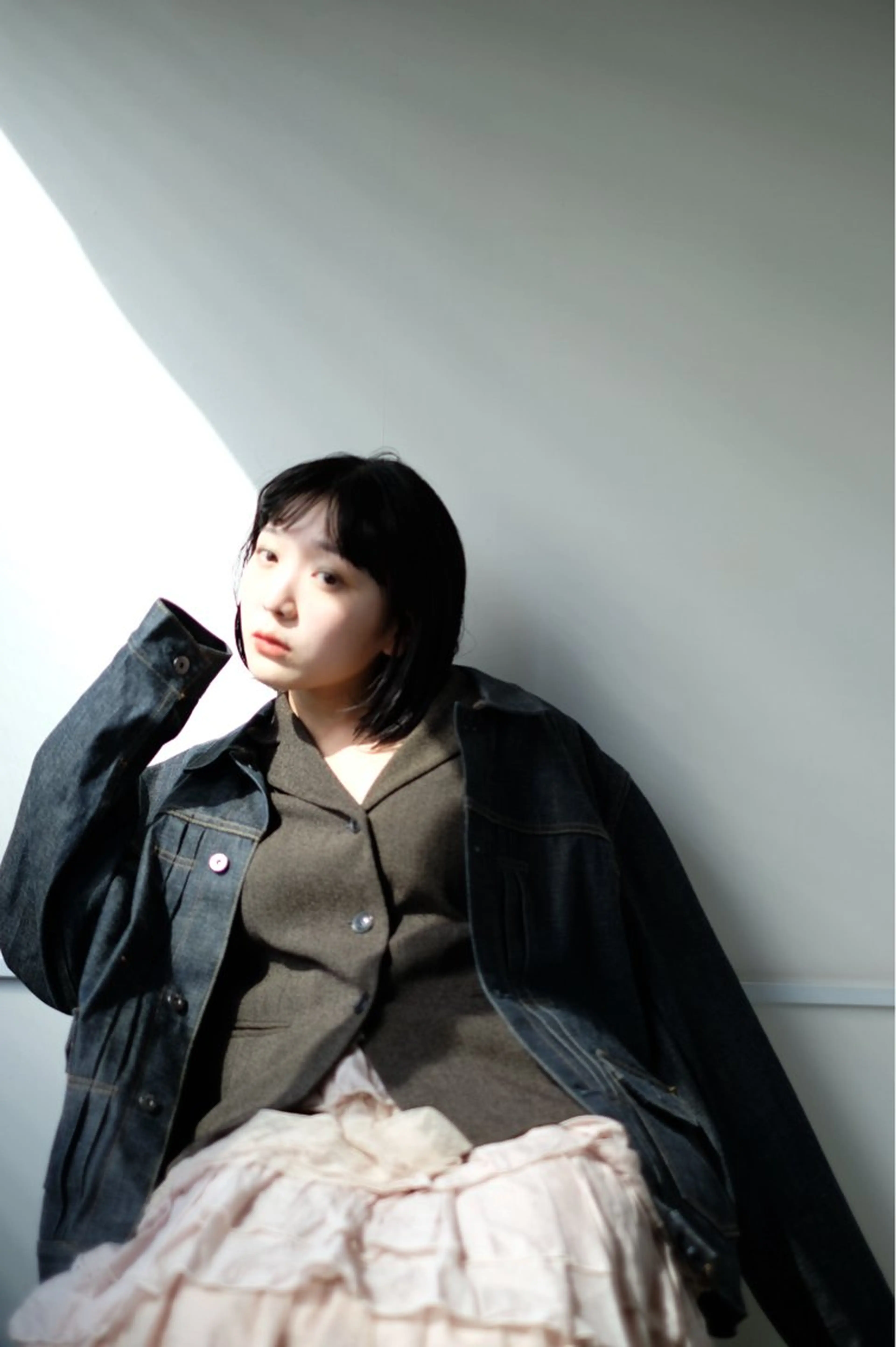 ミディアム デザインカット/ パーマ/nanaのヘアスタイル