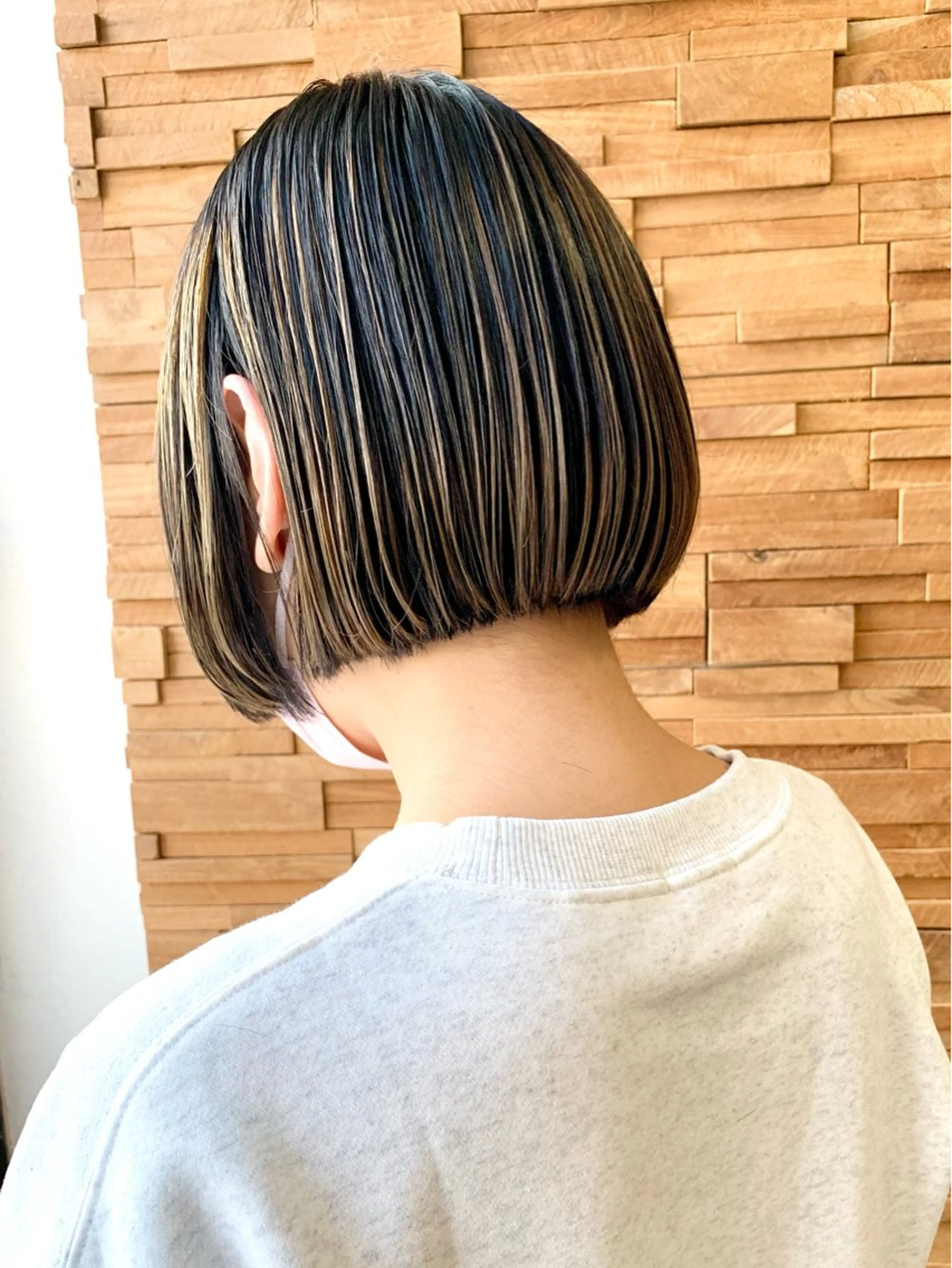 ショート カラー ハイライトカラー ハイライト カット ヘアカラー gotoday shaire salon 神戸三宮所属・ショート/パーマ/ MIOのヘアスタイル