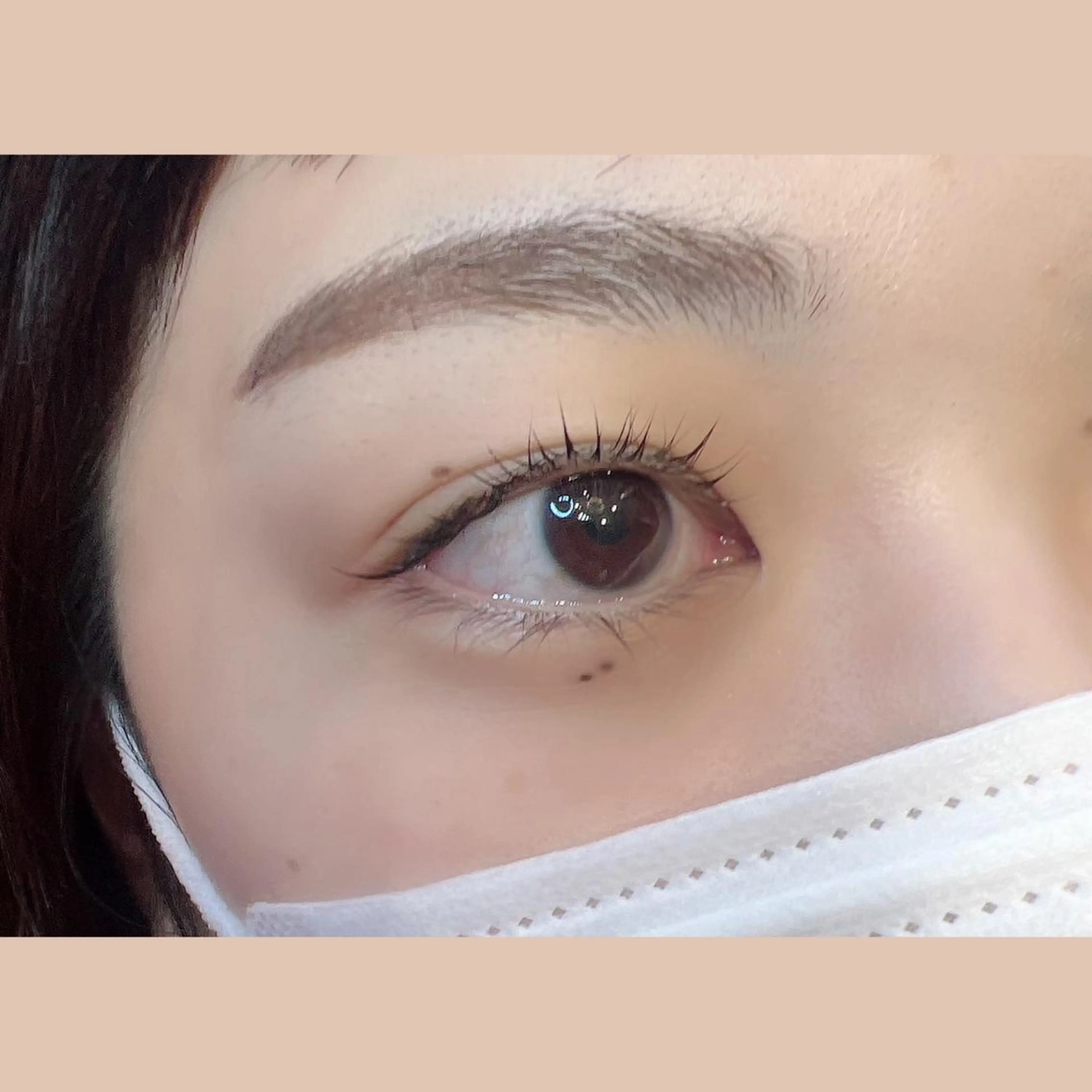 マツエク・マツパ パリジェンヌラッシュリフト 藤川 瑛梨奈のマツエク・マツパデザイン