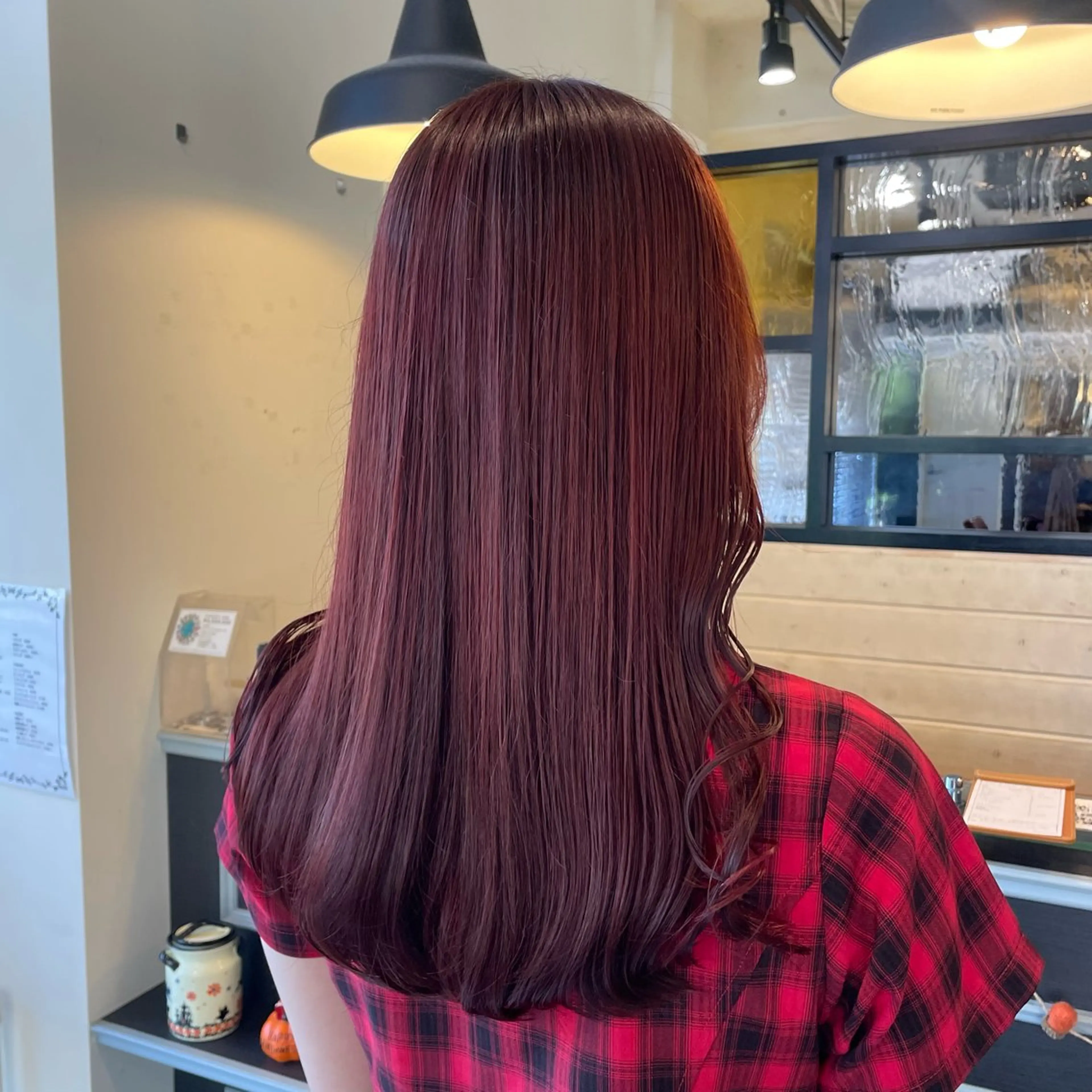 ロング カラー スナコザワ レナのヘアスタイル