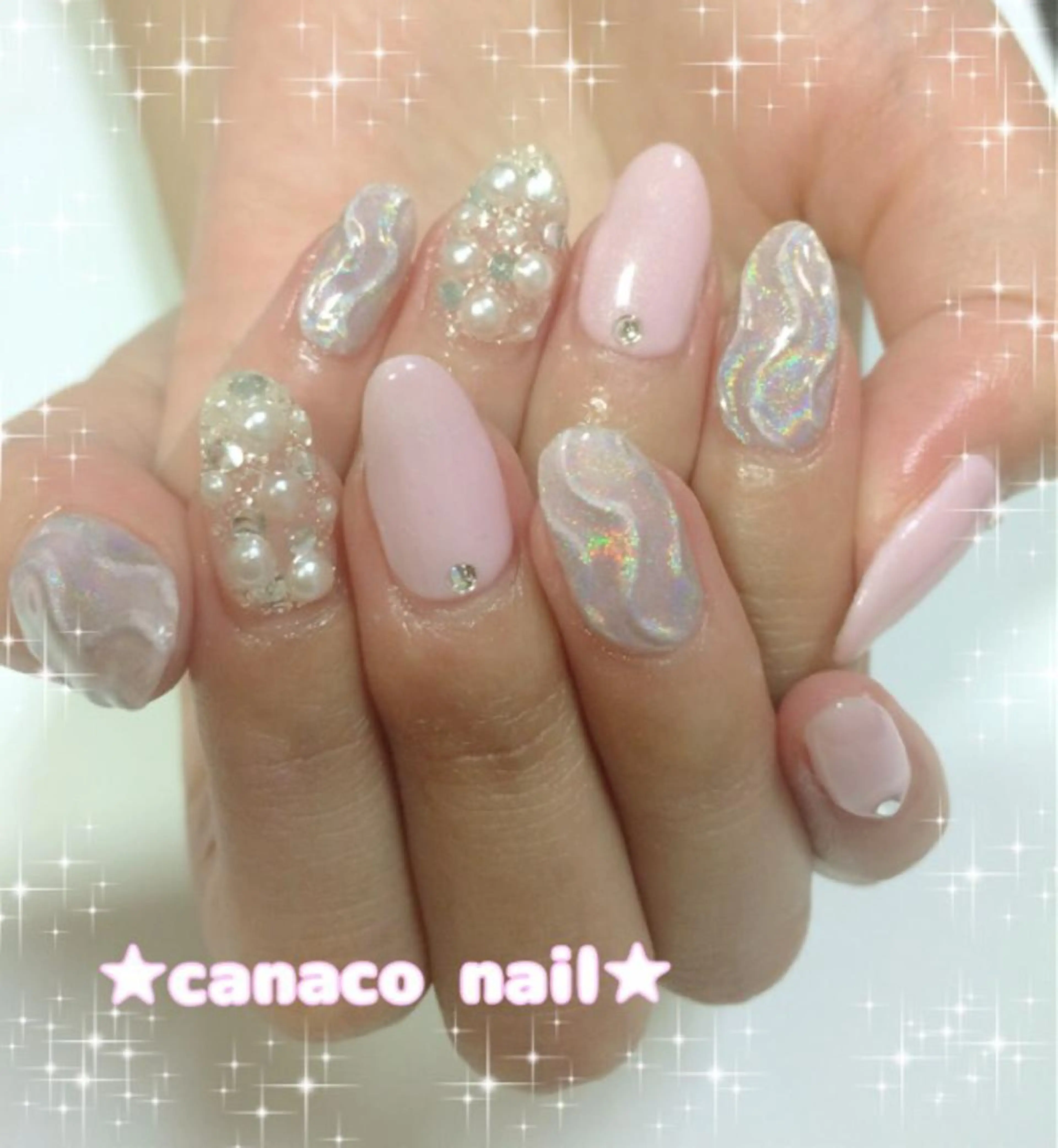 ネイル アートネイル ハンドネイル ハンドケア Felice所属・ベテランネイル cnc  nailのネイルデザイン