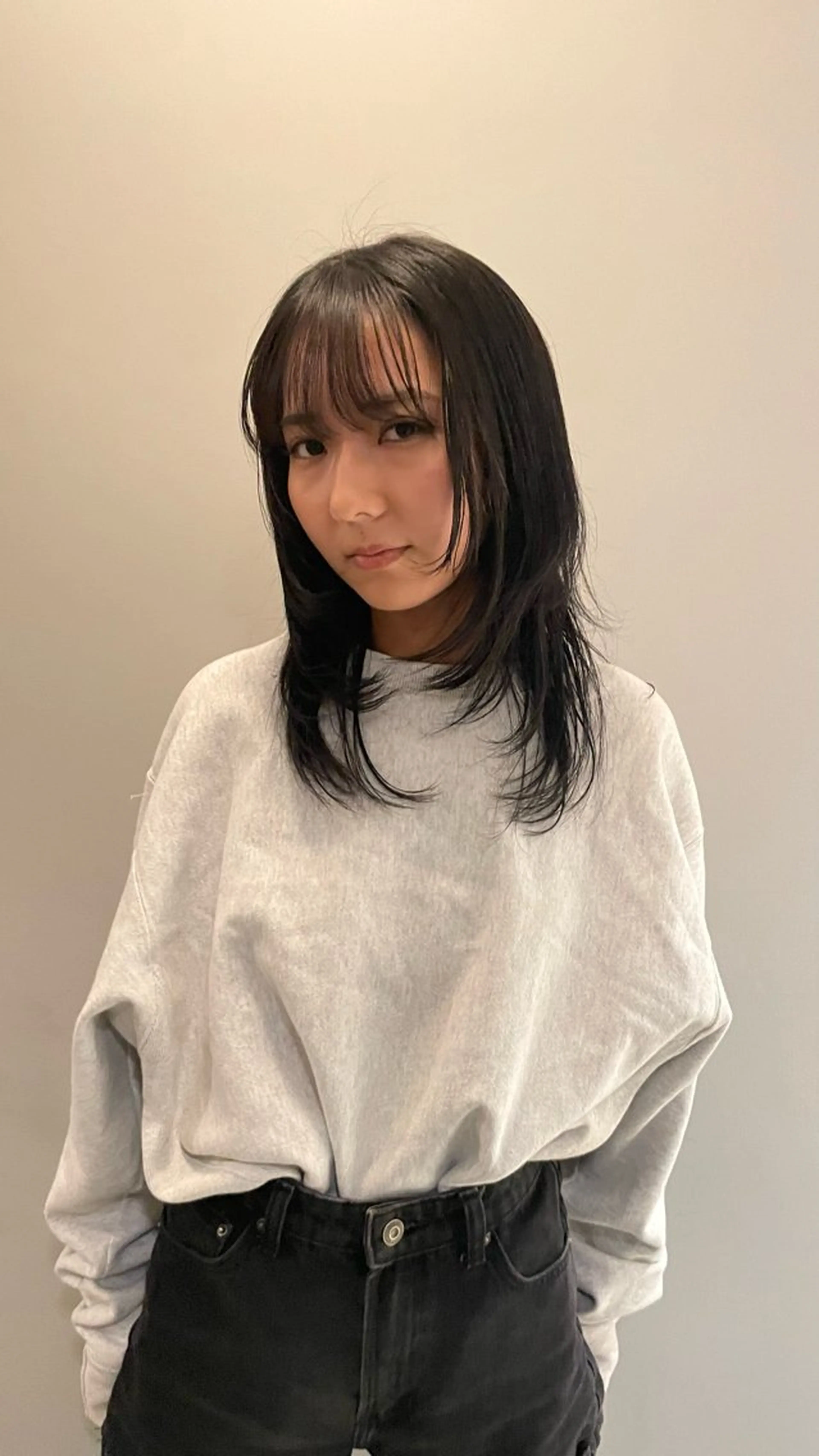 ミディアム カラー ミディアムレイヤー レイヤーカット 原宿/ケパーマ 🧺ユウマのヘアスタイル