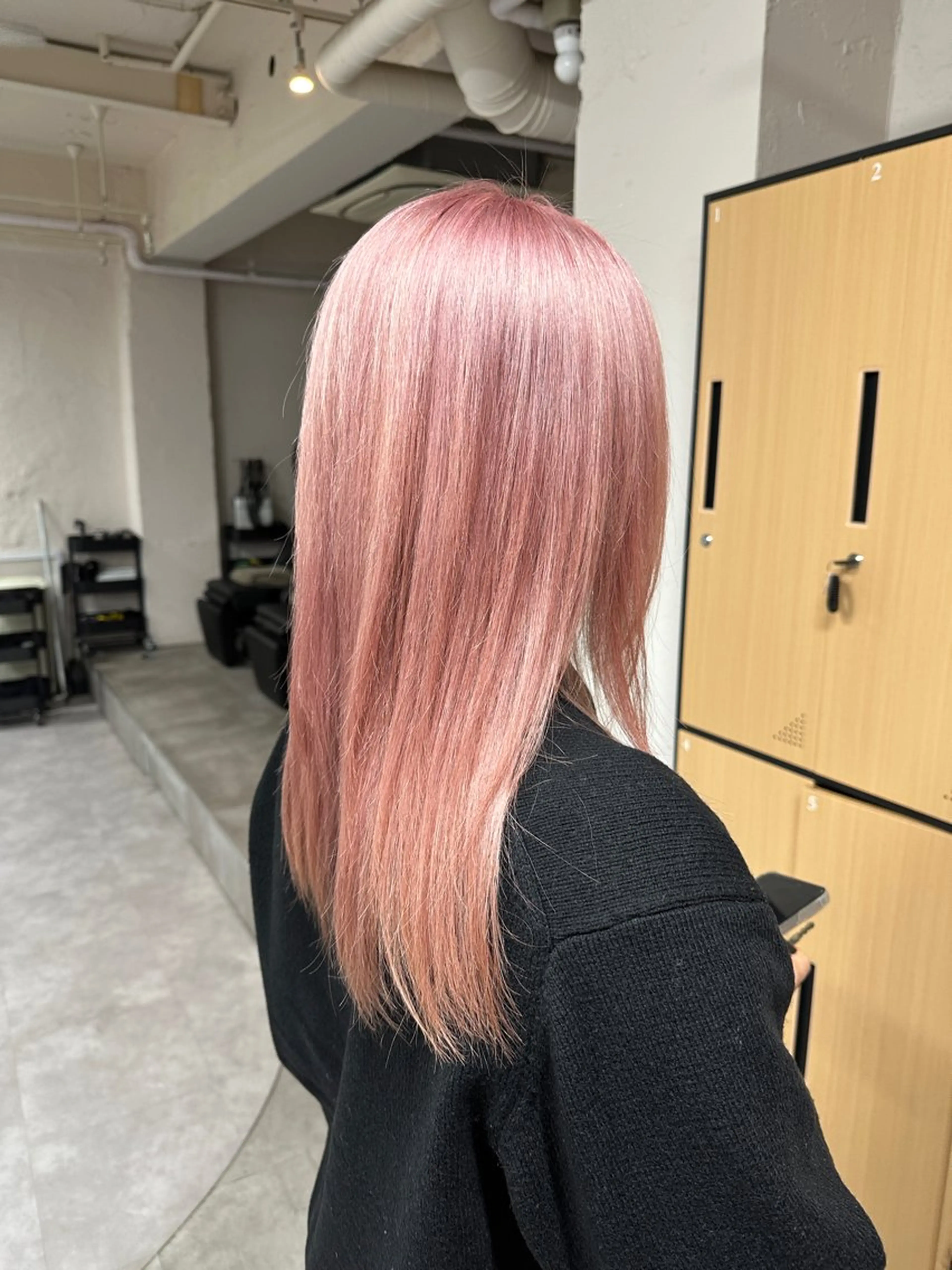 セミロング トリートメント ヘアカラー トリートメント ハイライト/ ブリーチ😈小倉😈のヘアスタイル