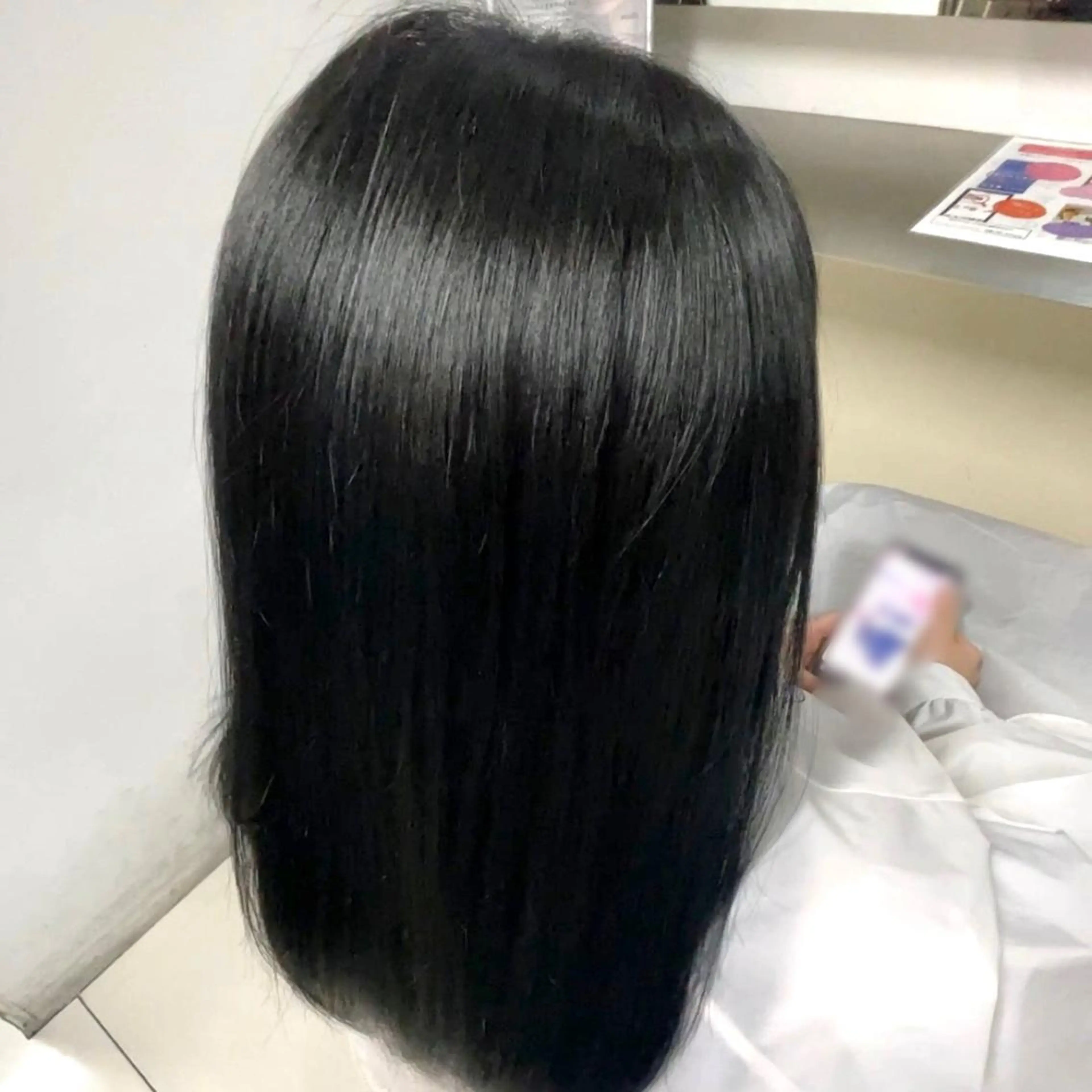 セミロング カラー ヘアカラー トリートメント ブリーチ/ヘアセット 【𝙍𝙞𝙣𝙤】のヘアスタイル