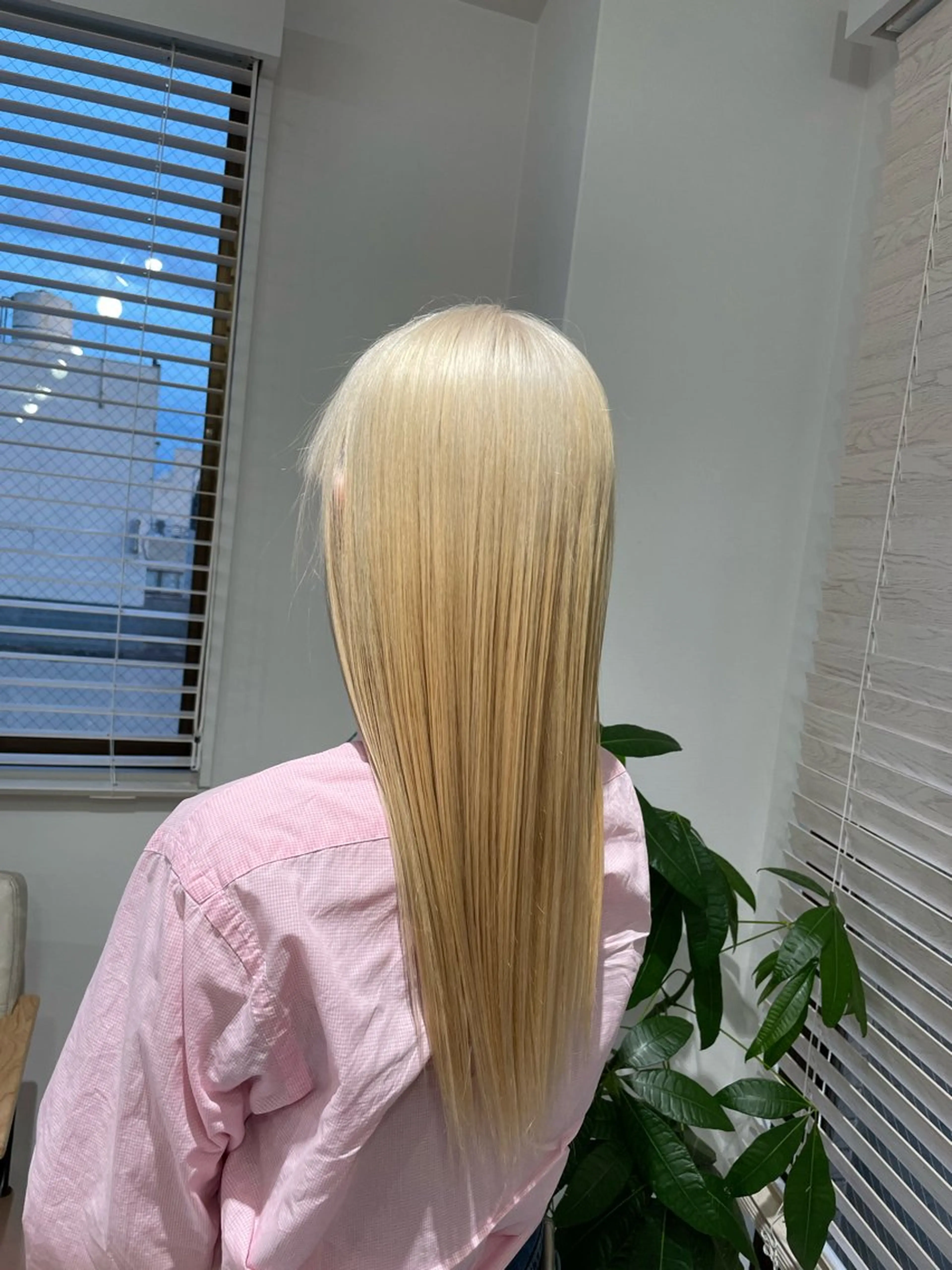 ロング ヘアカラー トリートメント 透明感/グレージュ/ MOMOKO🩵のヘアスタイル