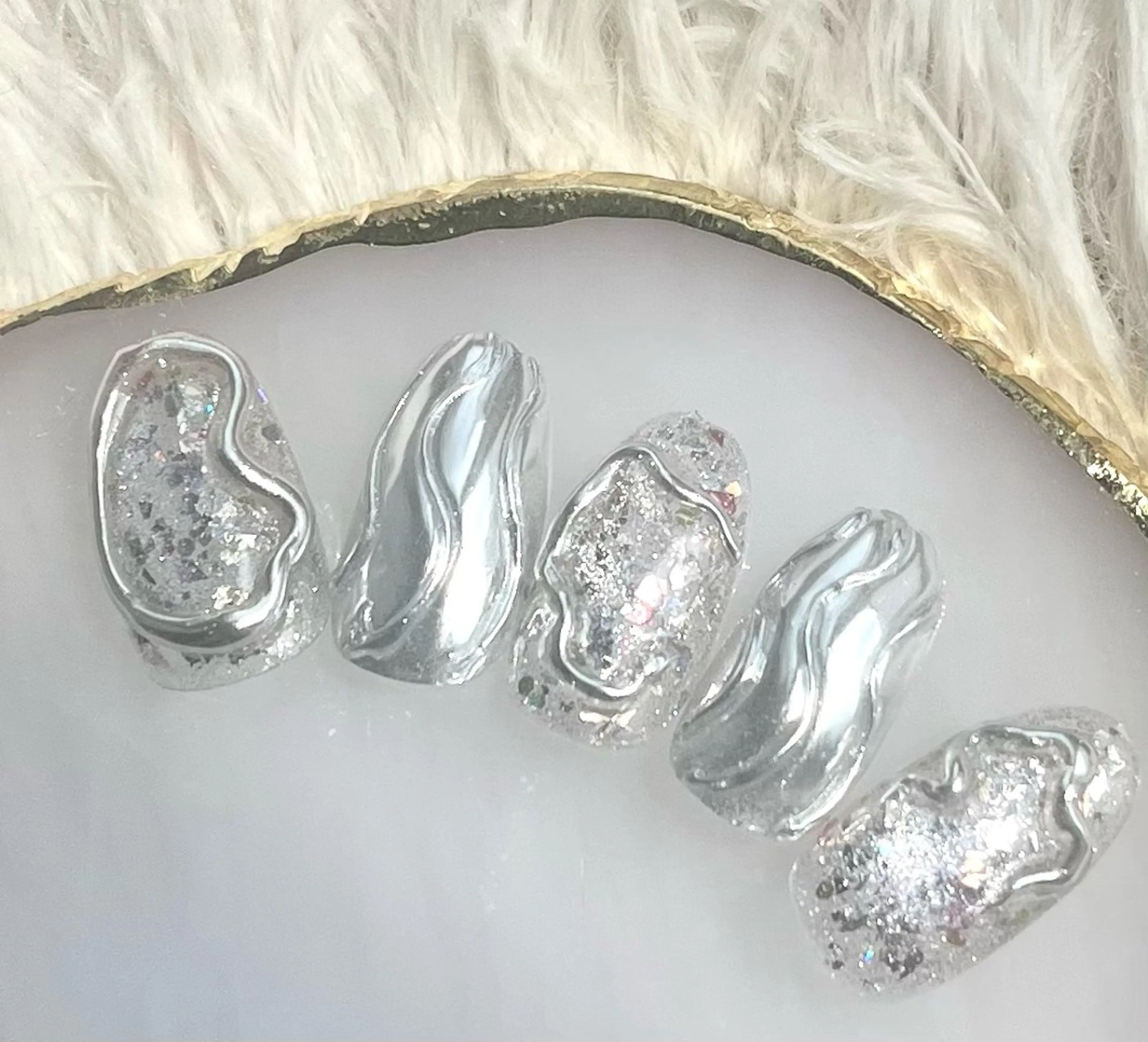 ネイル ハンドネイル 島田 亜紀のネイルデザイン