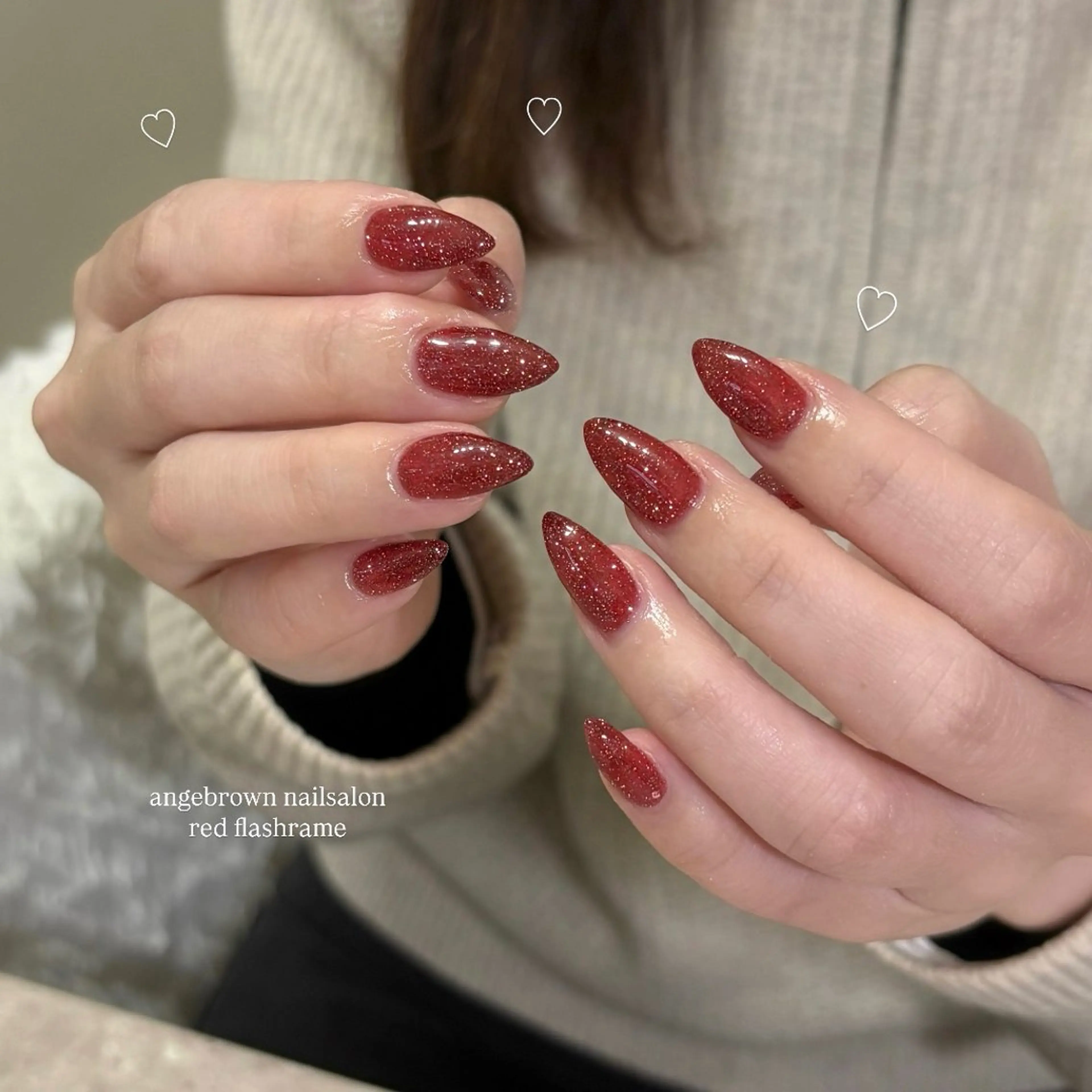 ネイル ハンドネイル ange brownのネイルデザイン