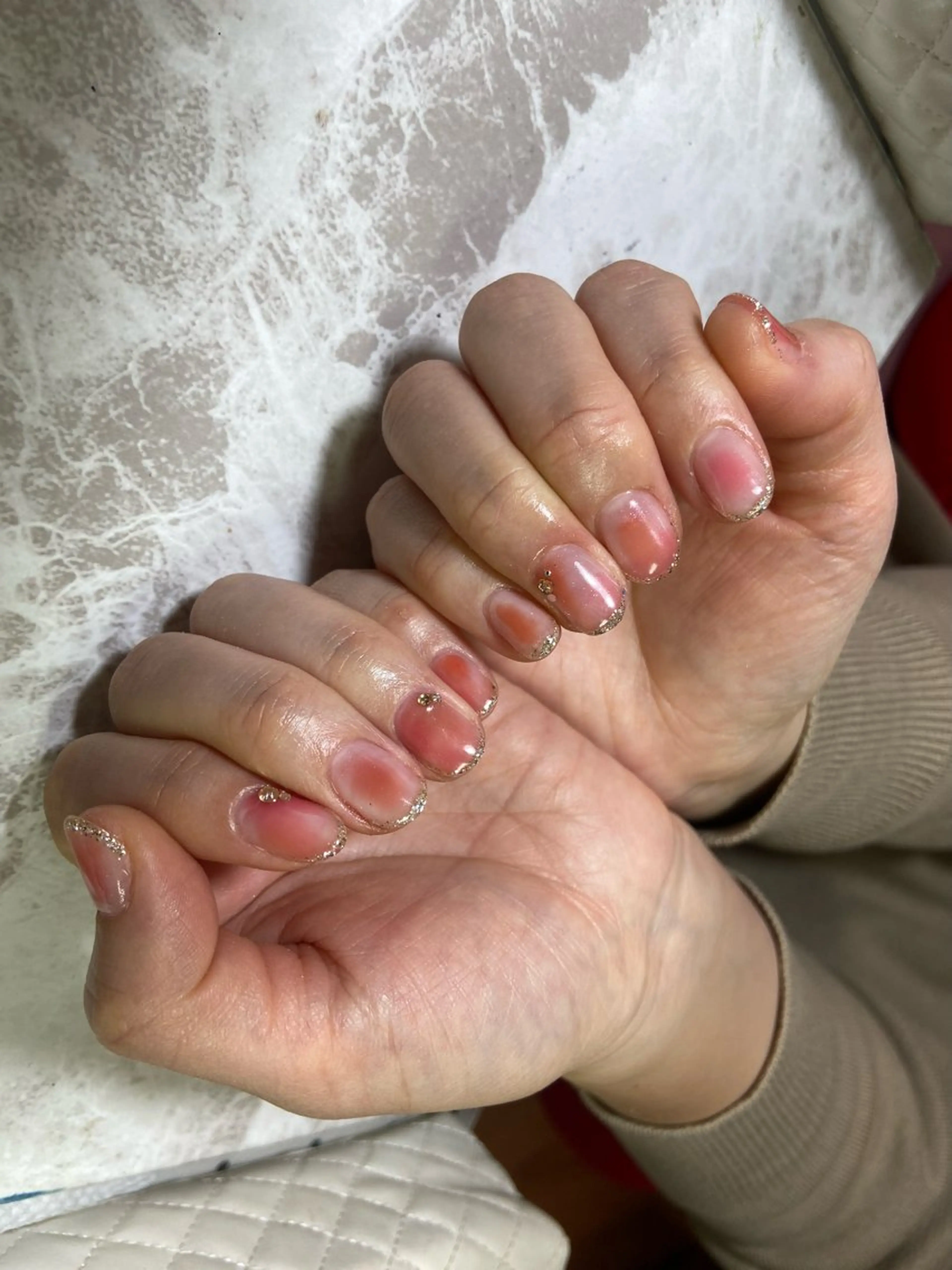 ネイル チークネイル Lulu charisu所属・lulucharis nailのネイルデザイン
