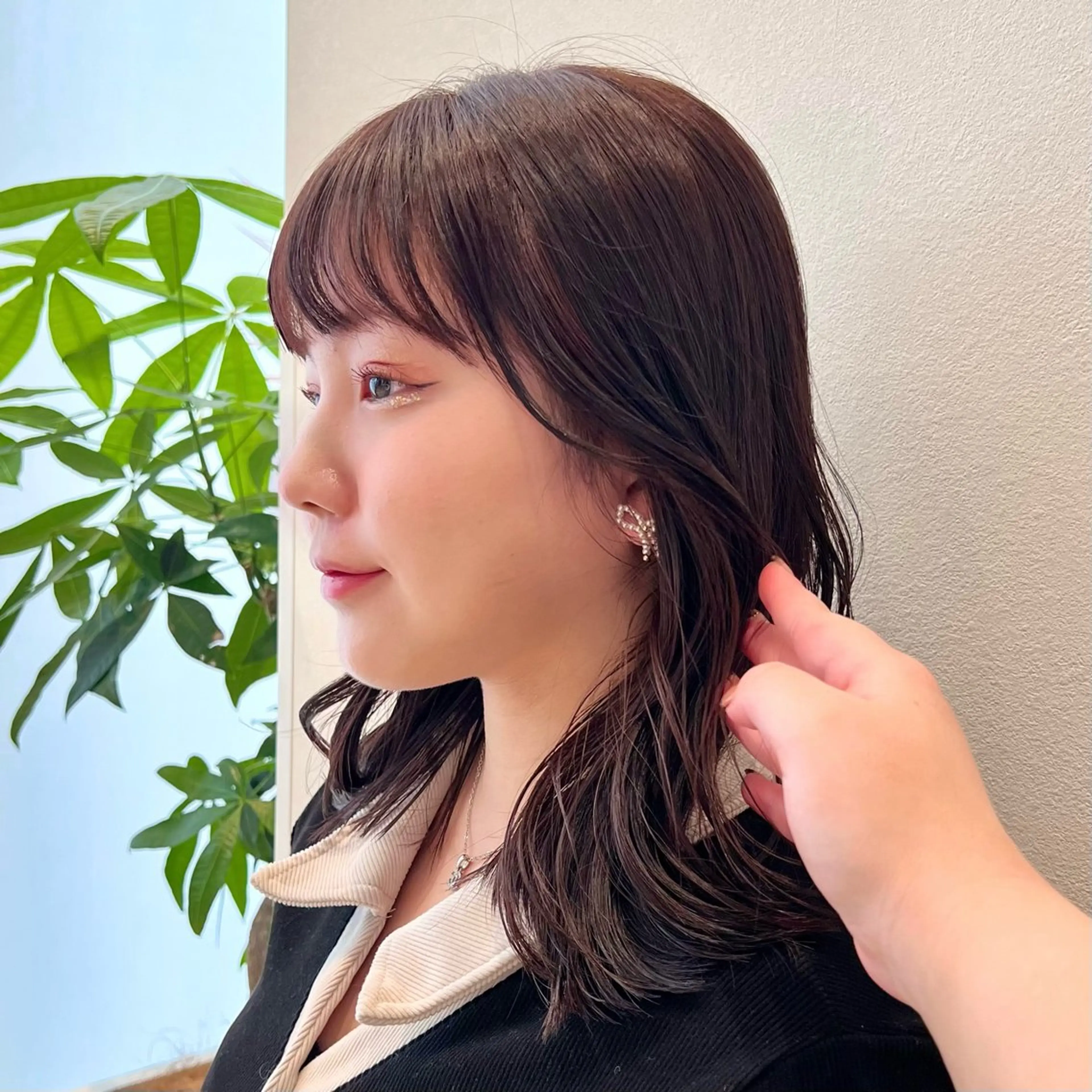 ミディアム カラー k-two あべのキューズモール所属・k-two 天王寺♡ honokaのヘアスタイル