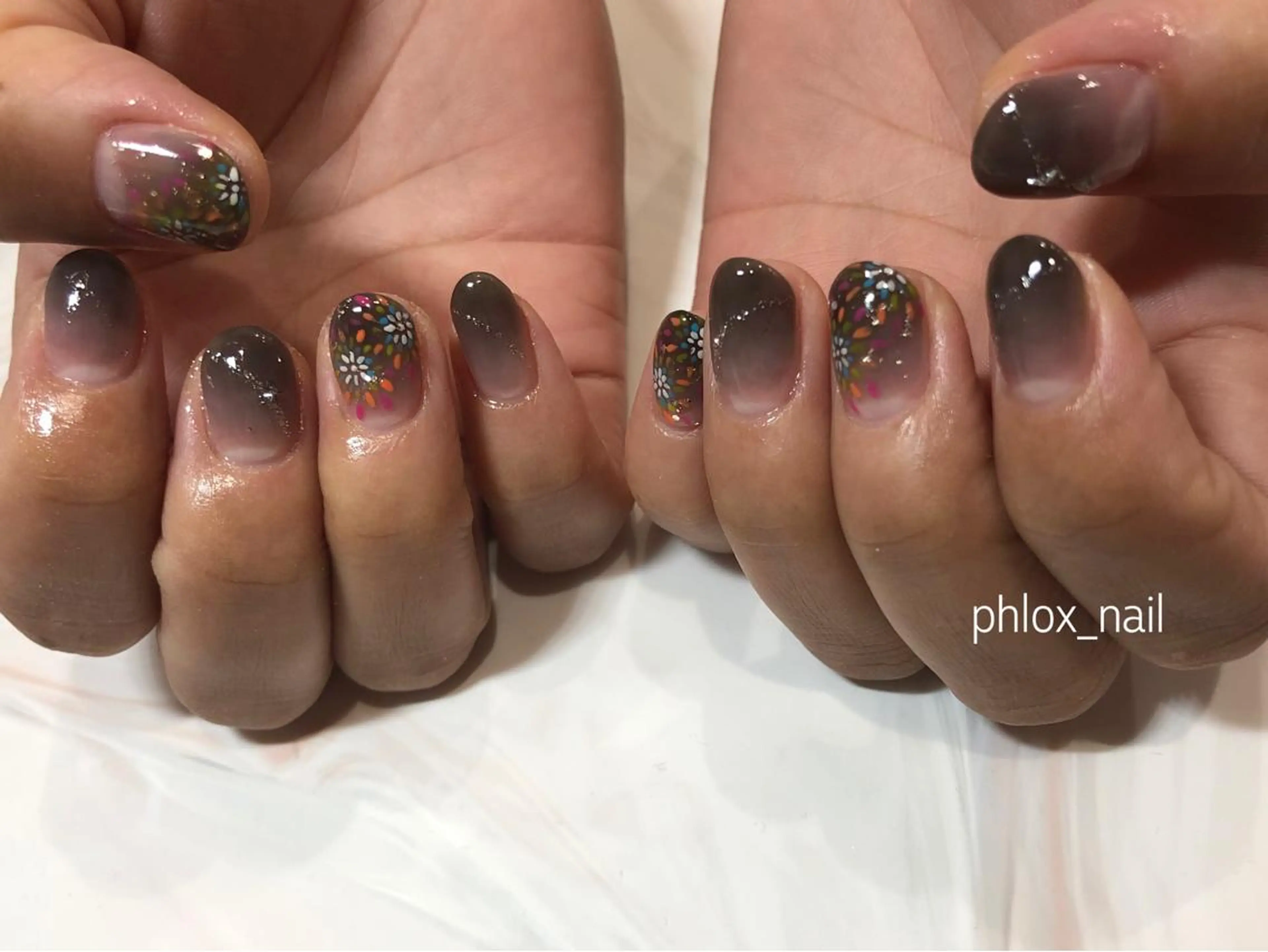 ネイル s/w ＿shokoのネイルデザイン