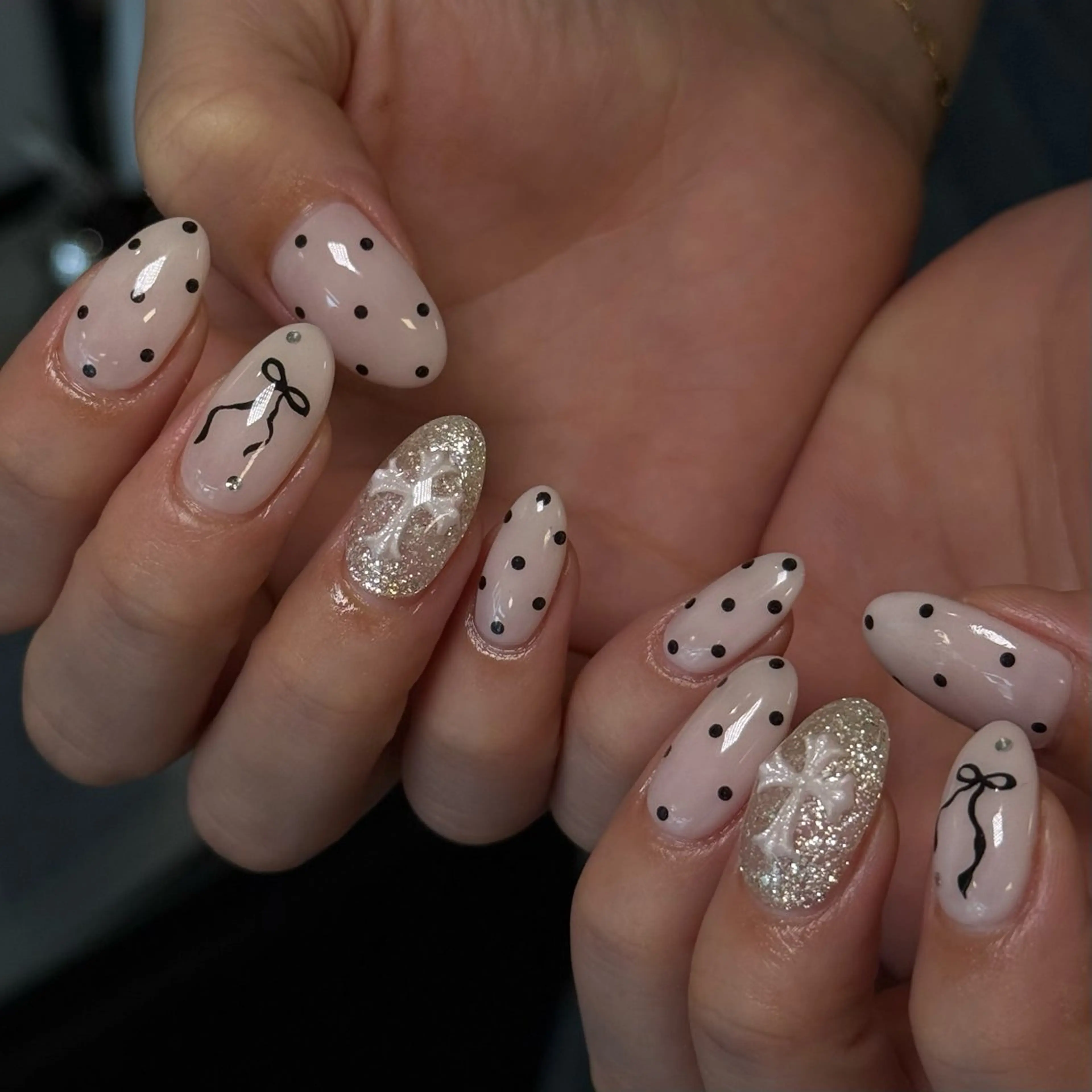 ネイル ドット ハンドネイル Angie Nail Eyelash所属・YUNE Angieのネイルデザイン