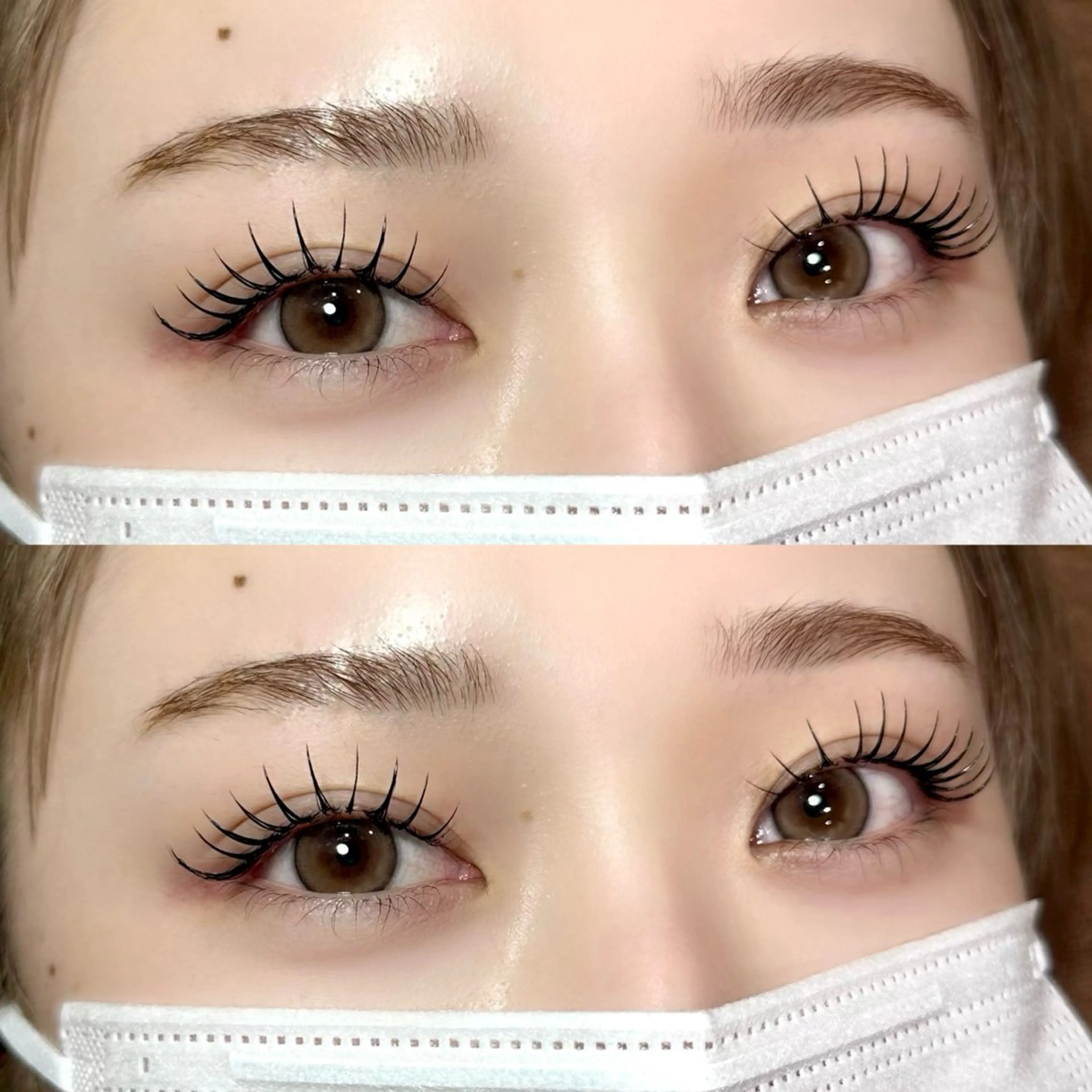 まつげパーマ×マツエク120本👀💞最新技術‼️＆healthy(アンドヘルシー)コーティング付の写真