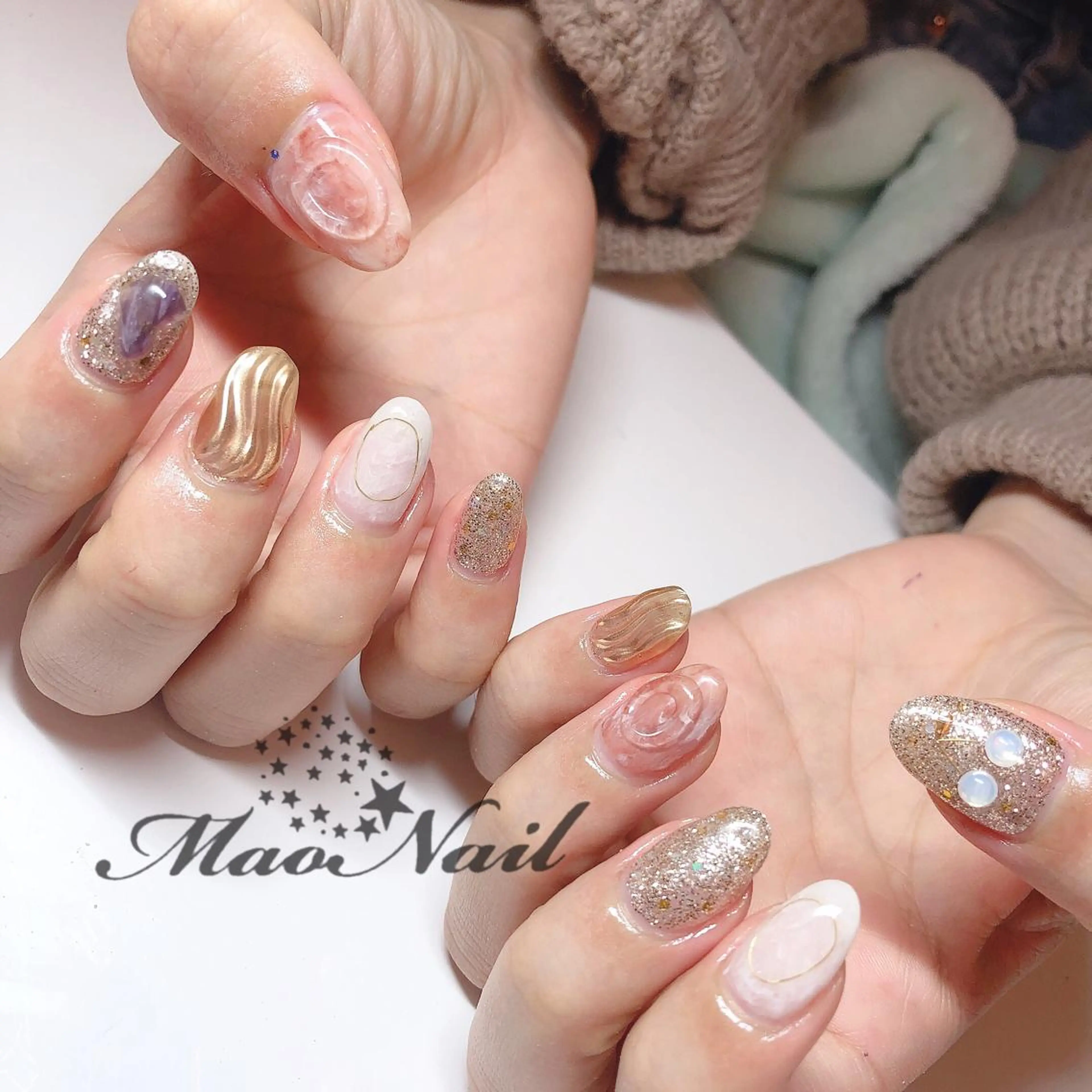 ネイル ハンドネイル mao nailのネイルデザイン