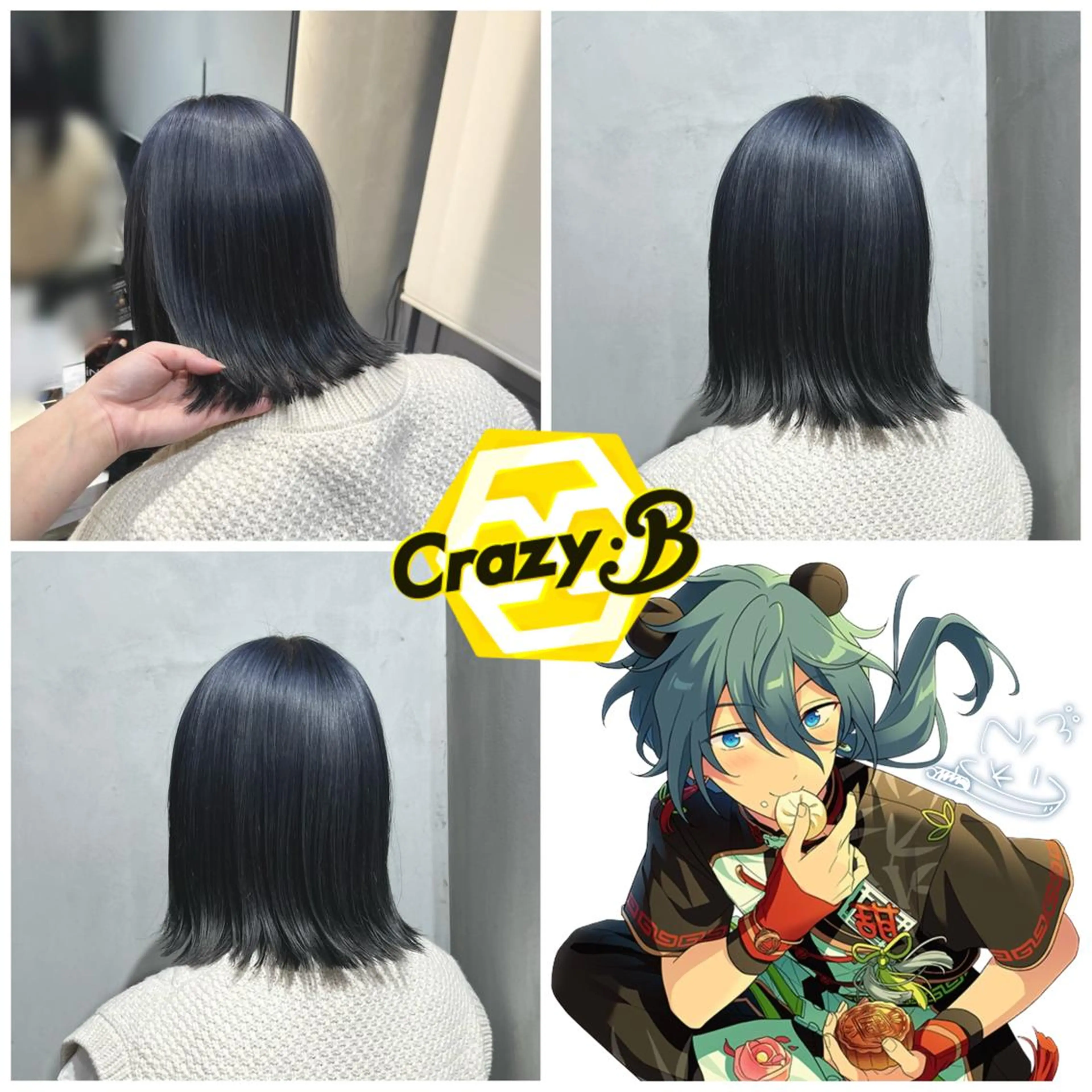 ミディアム カラー 🩶sayumi🩶 ボブ/美髪矯正/柏のヘアスタイル