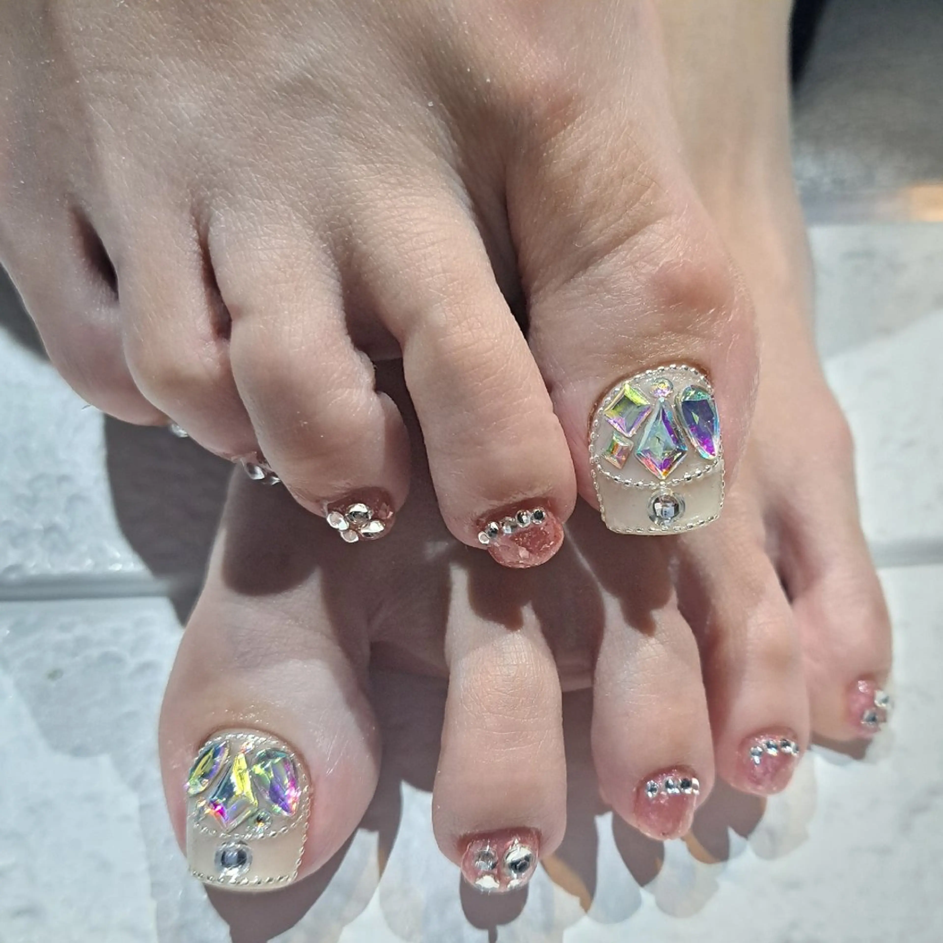 ネイル フットネイル RounGe町田店 🧸大谷のネイルデザイン