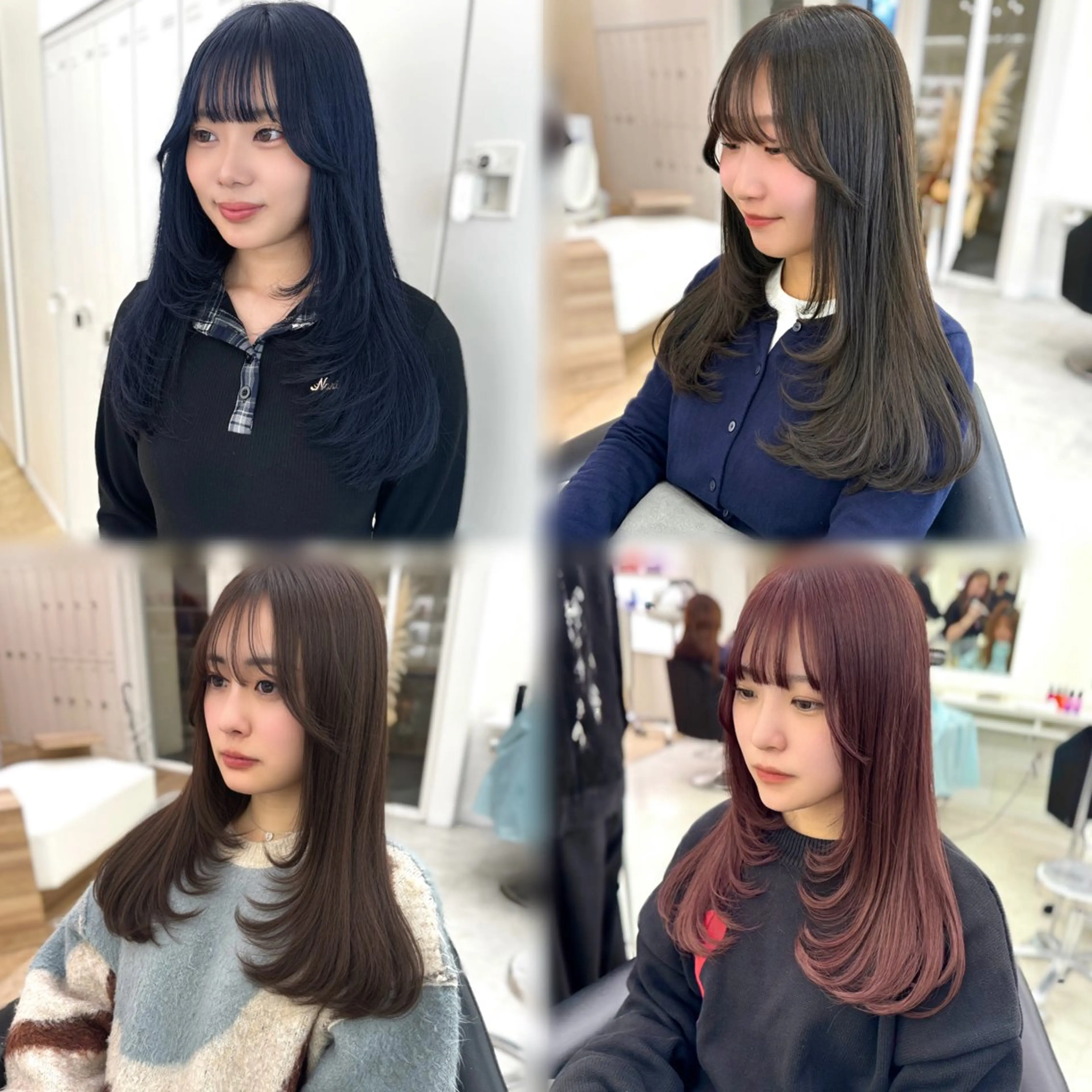 ロング カラー カット ヘアカラー トリートメント ♡ParveMix NANO♡のヘアスタイル