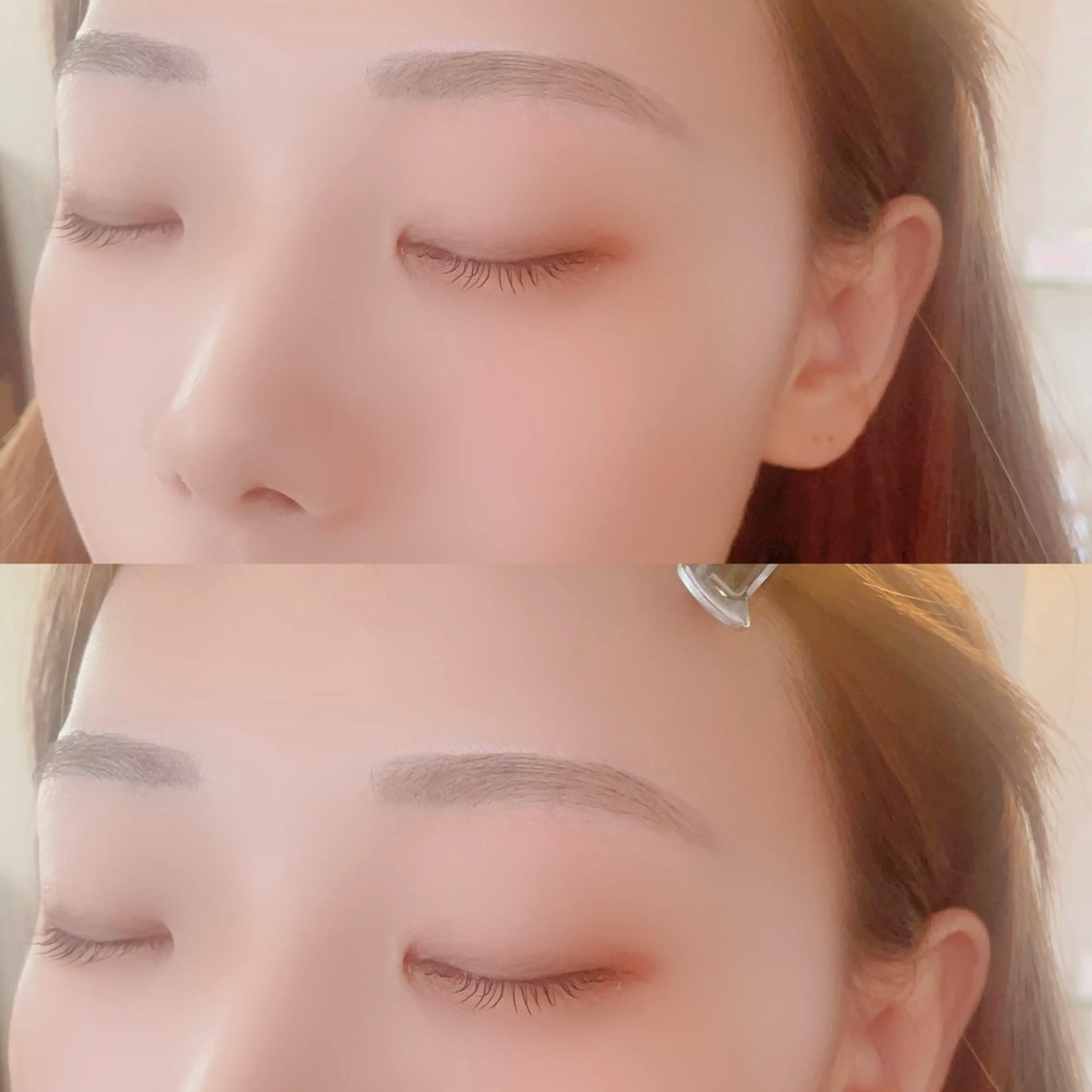 アイブロウ 眉毛ワックス脱毛 片桐 星のマツエク・マツパデザイン