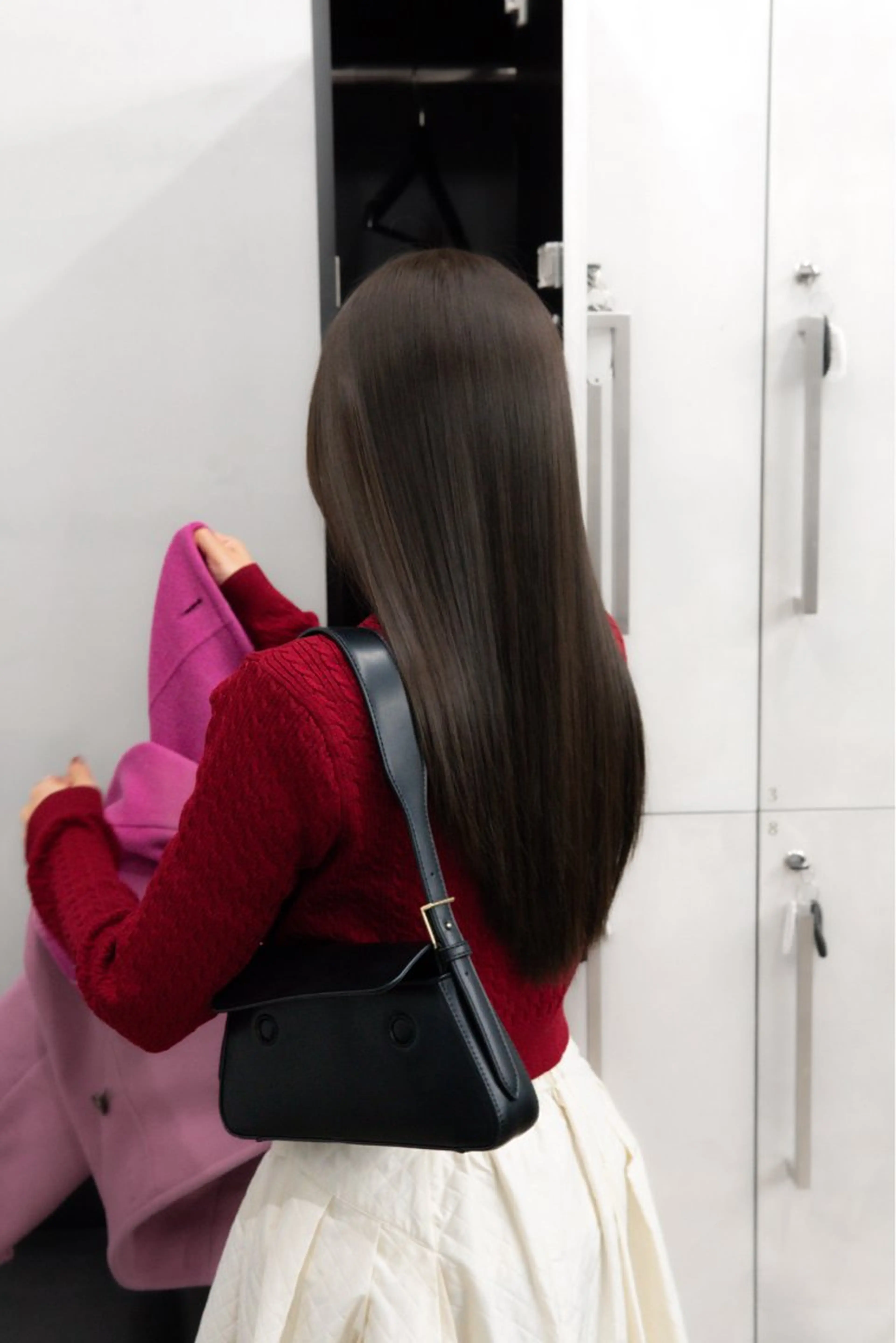 ロング カラー ヘアカラー トリートメント navile 銀座 角田 龍太のヘアスタイル