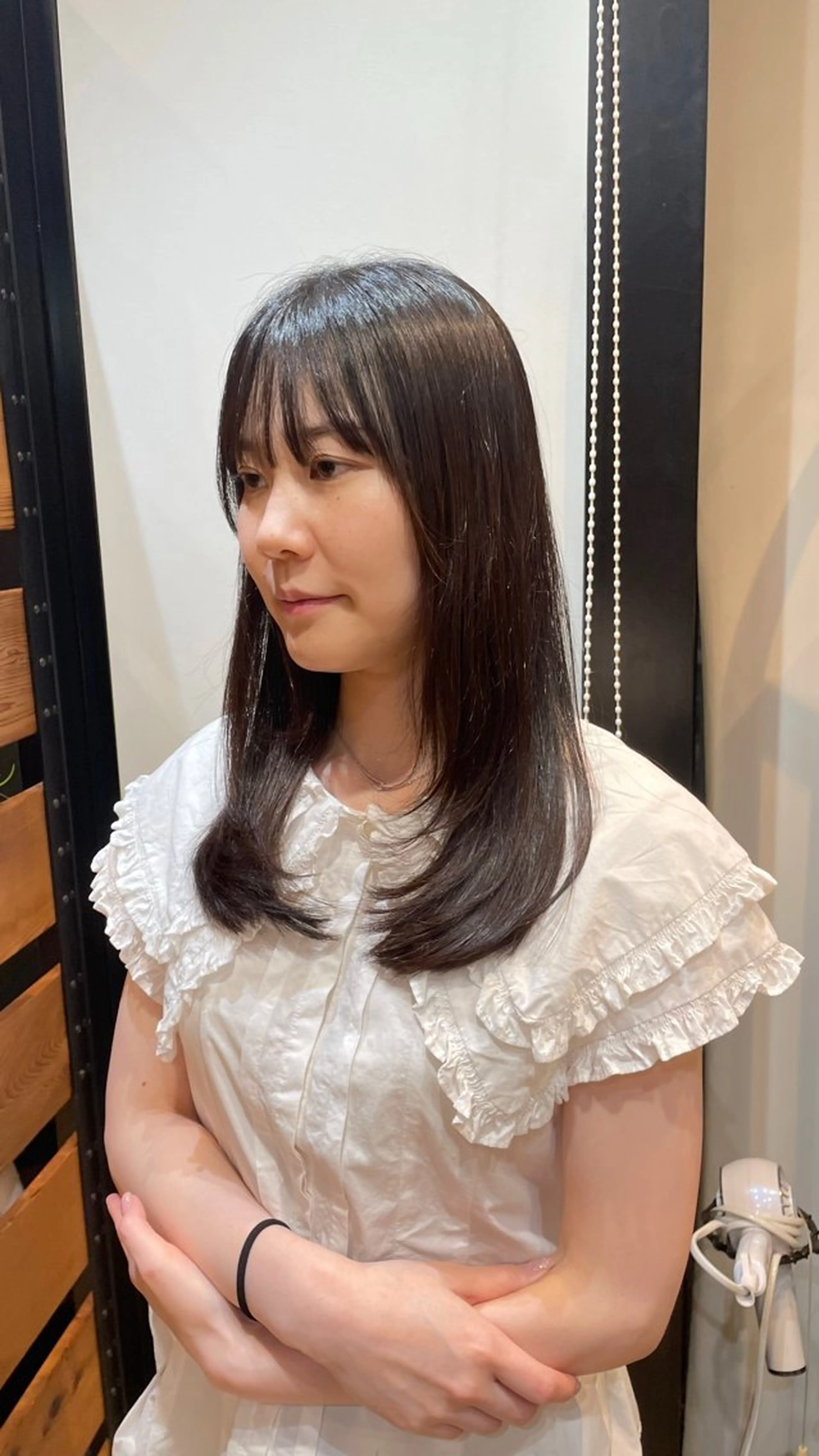 ロング レイヤーカット 望恵🌸 韓国🇰🇷スタイルのヘアスタイル