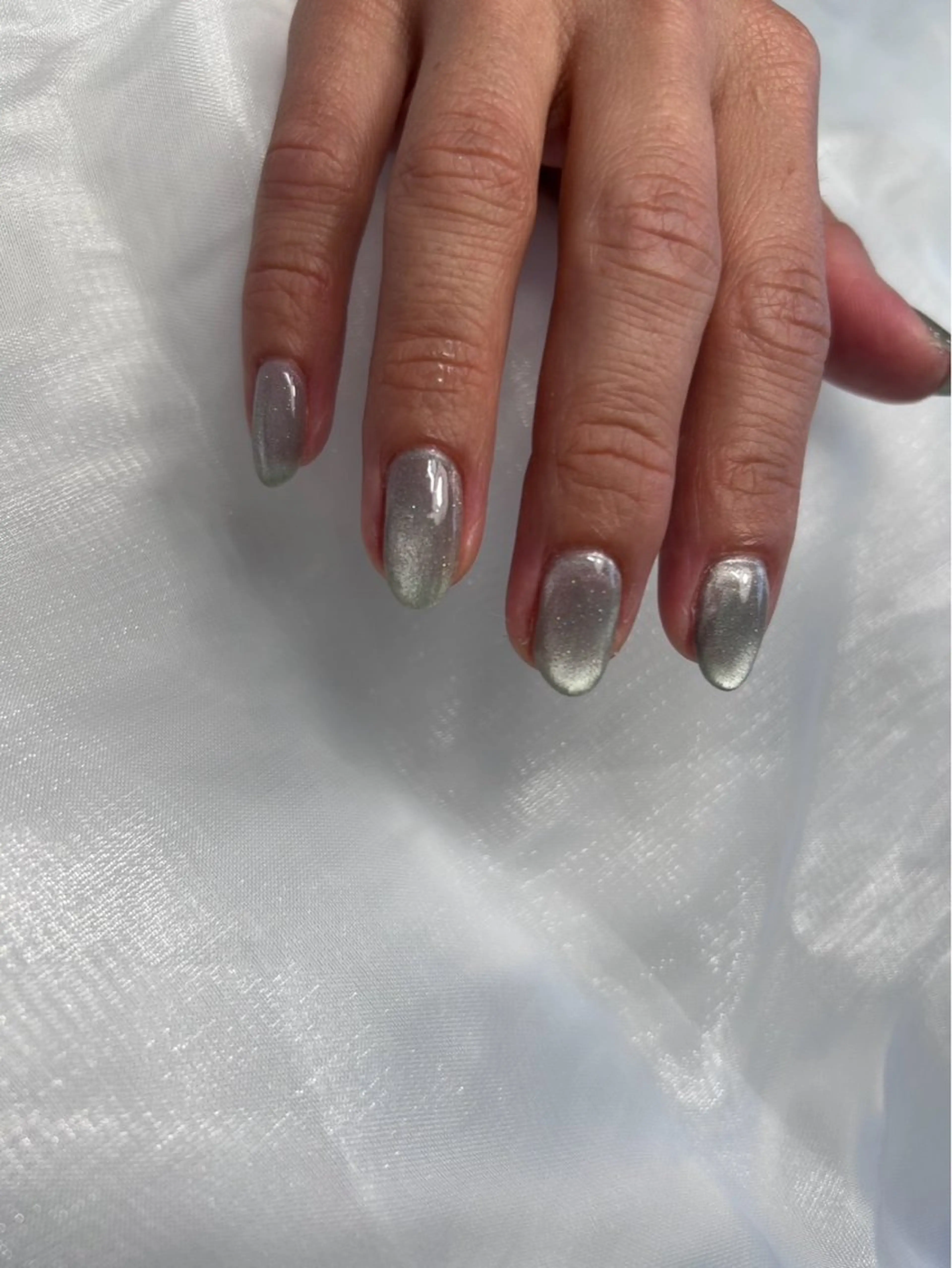 ネイル ジェルネイル マグネットネイル Okura Akiのネイルデザイン