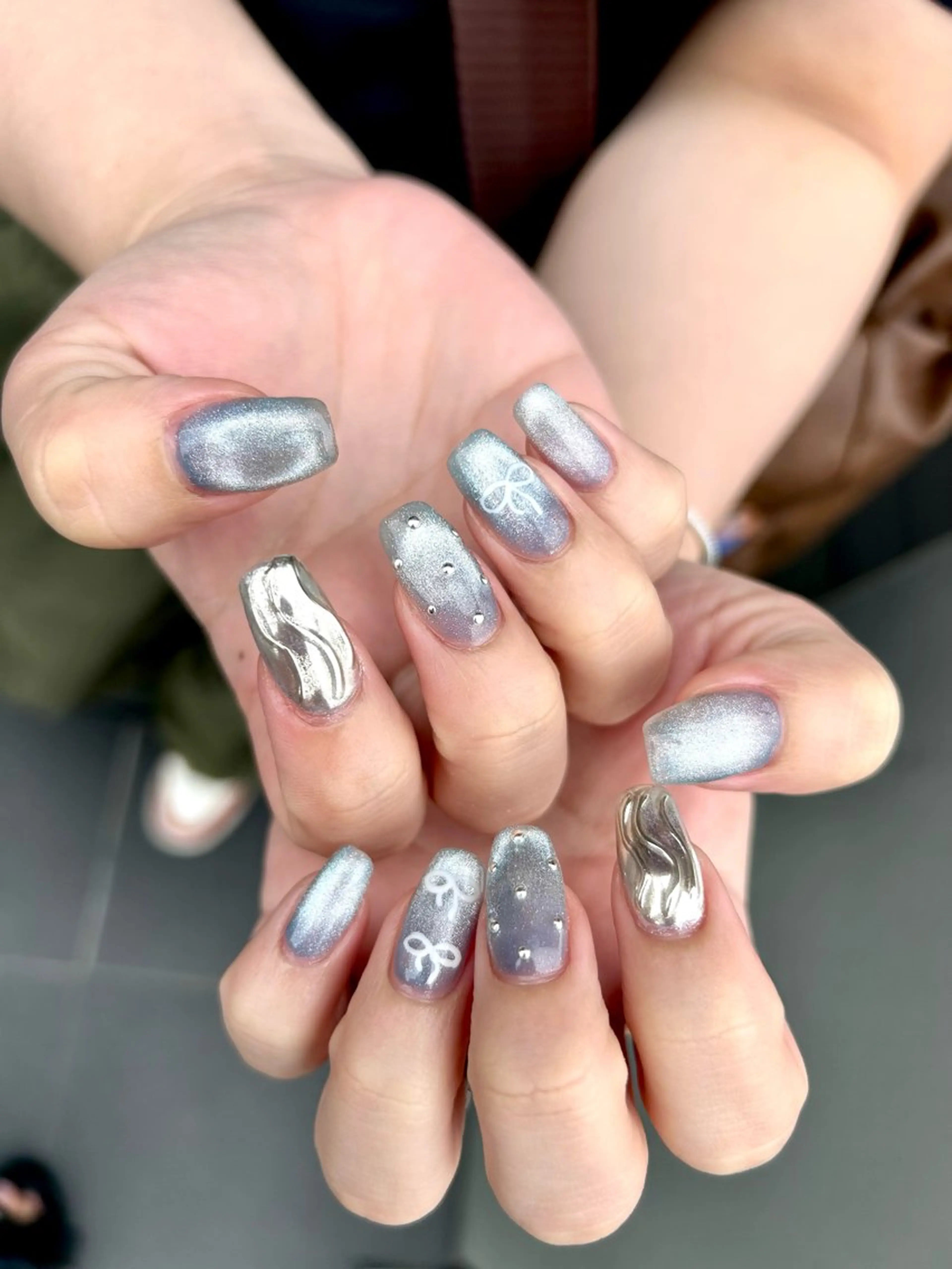 ネイル ハンドネイル Mana 🫧 パラジェル⌇自由が丘のネイルデザイン