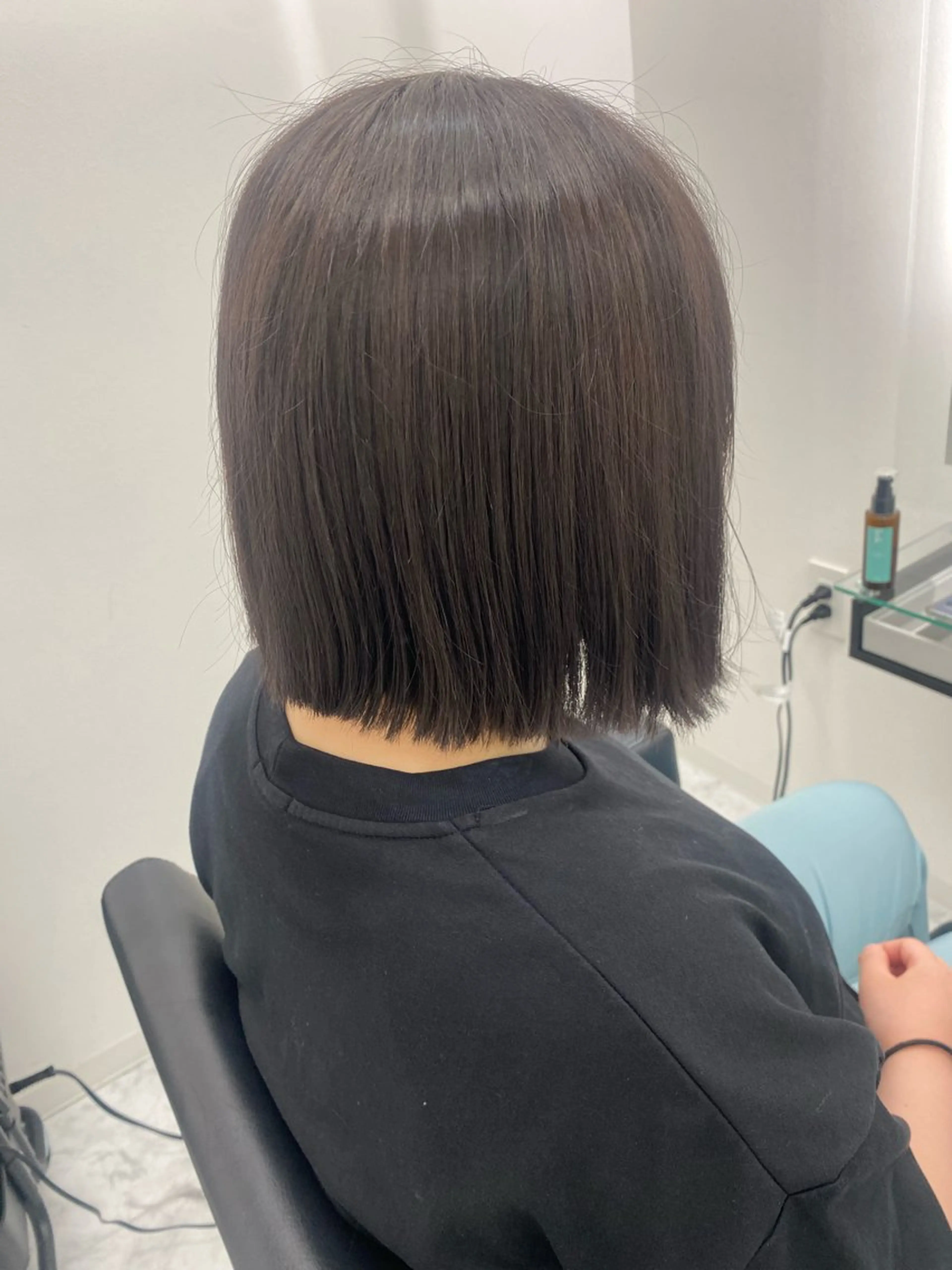 ショート 切りっぱなしボブ ボブ 髪質改善サロン🫧 セキチサトのヘアスタイル