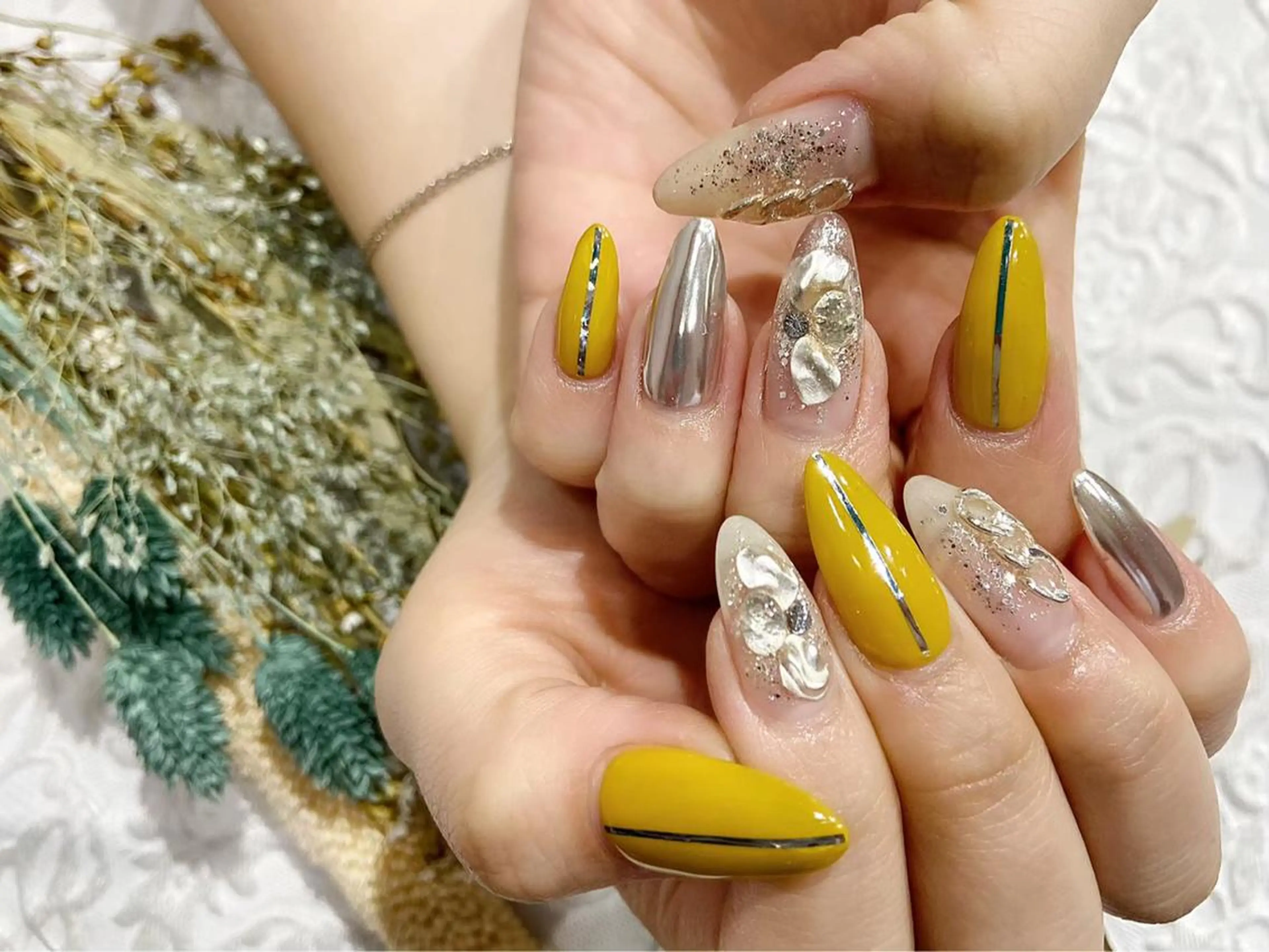 ネイル ハンドネイル ハンドケア nailsalon mintのネイルデザイン