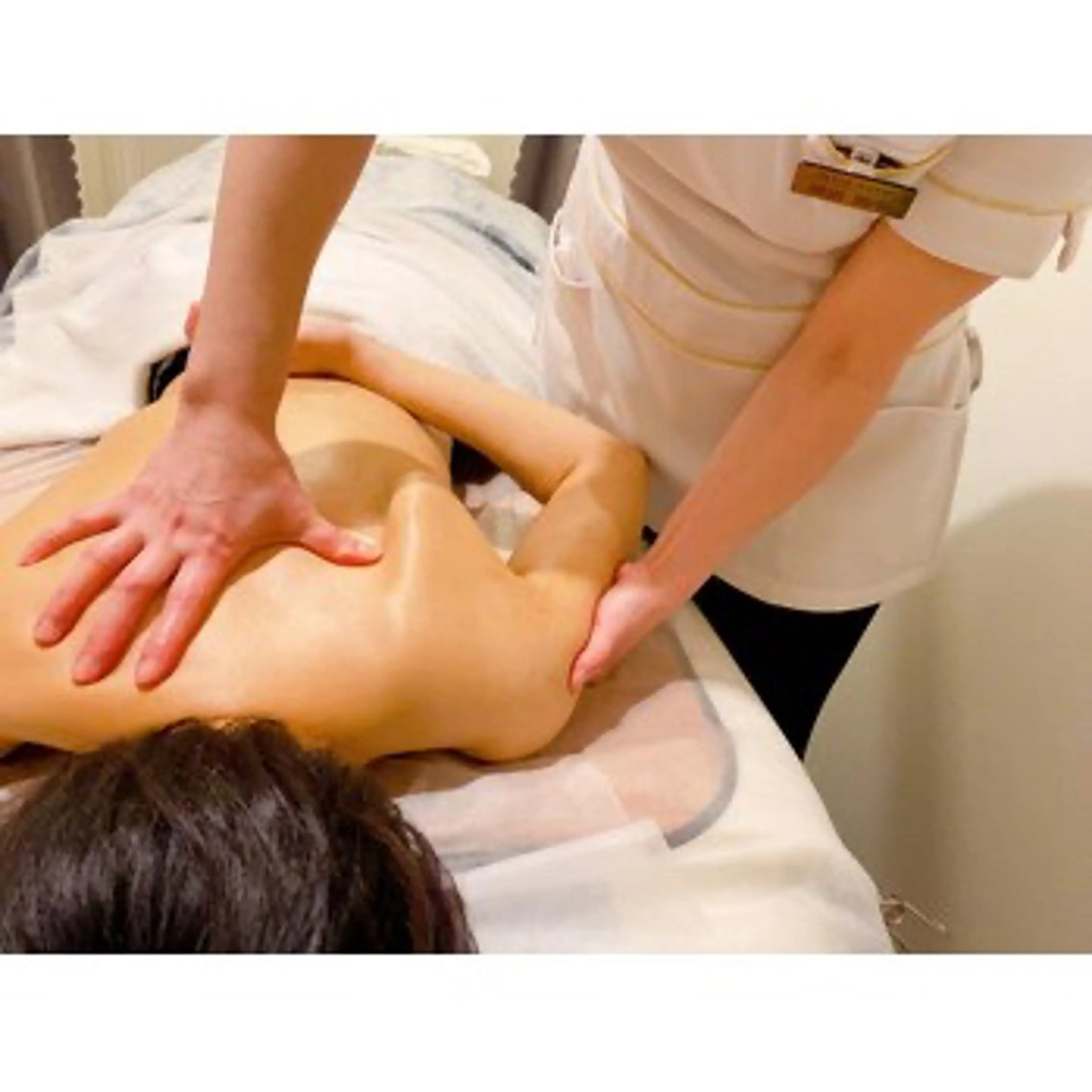 全身リラックス　リンパケアの写真