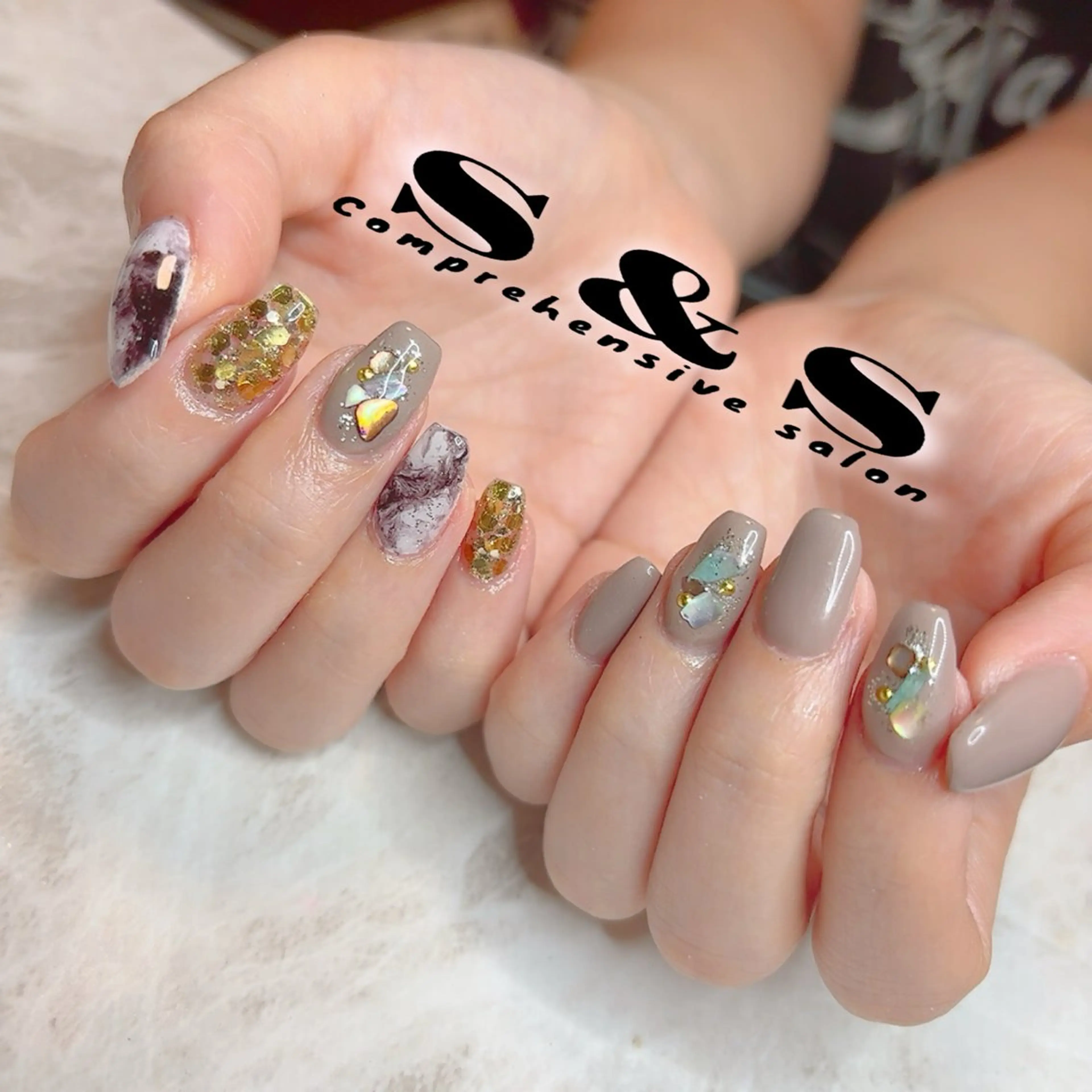 ネイル ニュアンスネイル S&S 村田小百合のネイルデザイン