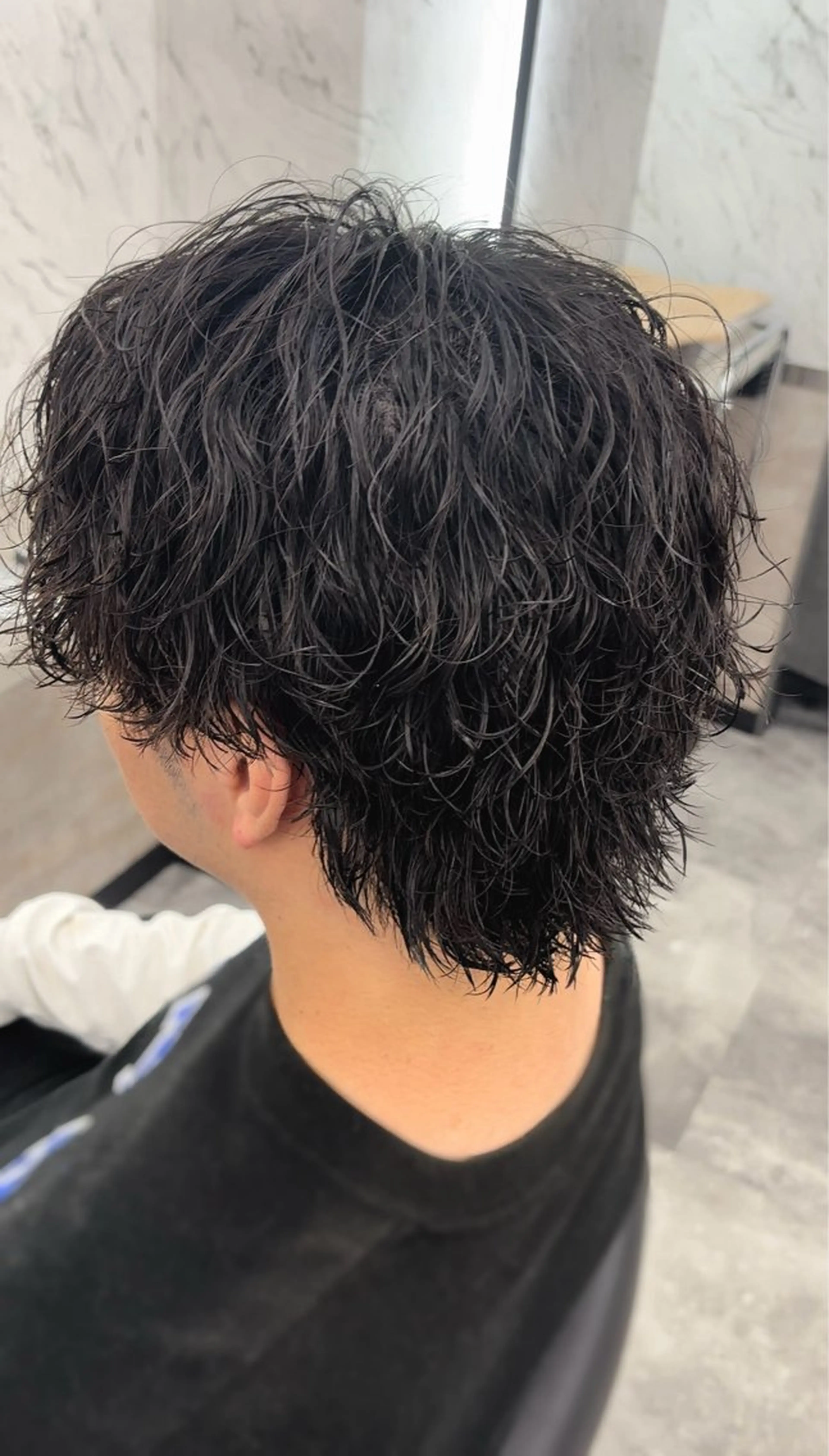 メンズ メンズウルフカット ウルフカット HOMME BLANCHE'所属・💫メンズカット💫 Natsukiのヘアスタイル