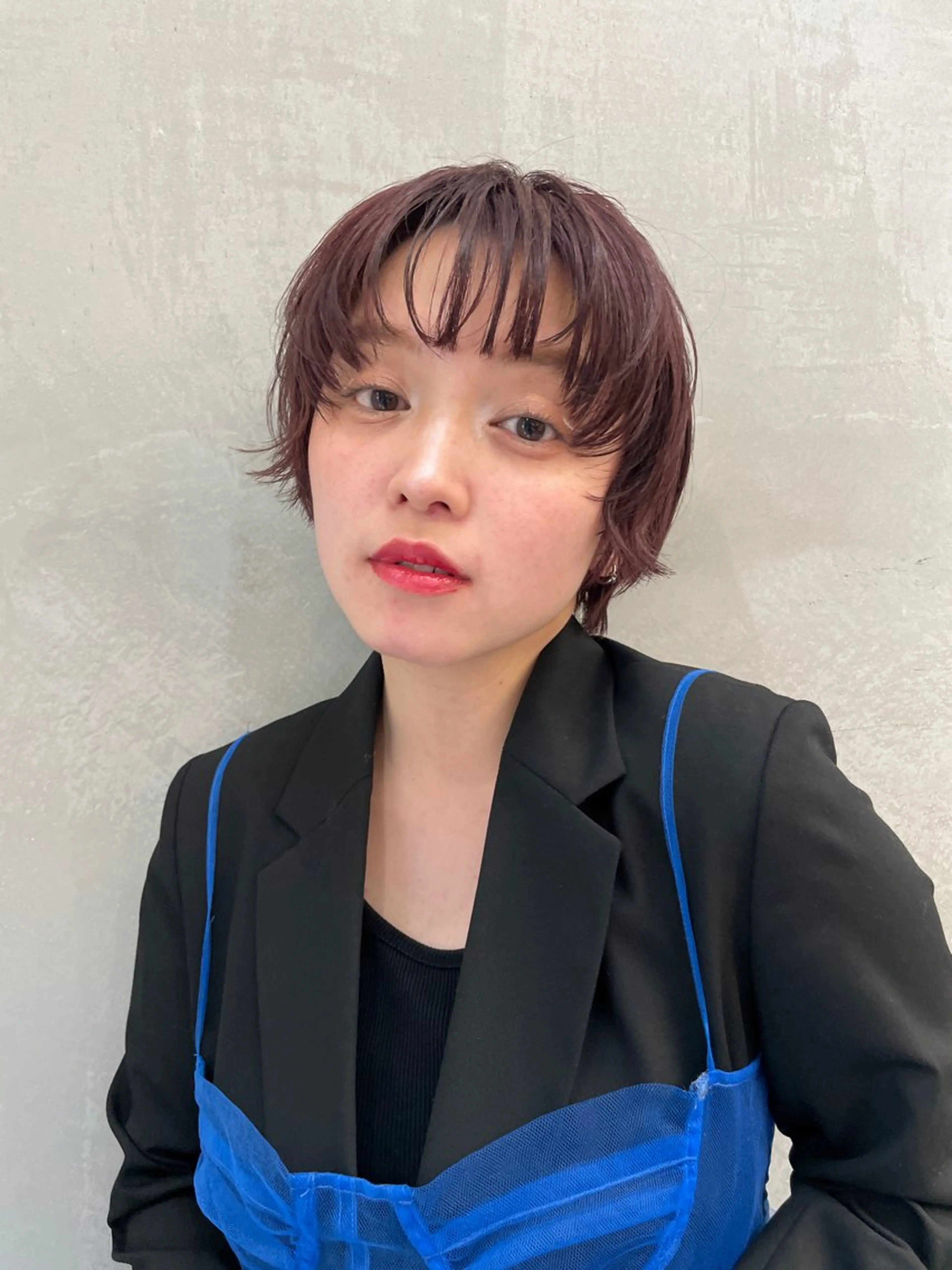 ショート カラー ❤️ボブ/髪質改善 タッセルボブ/ユウキのヘアスタイル