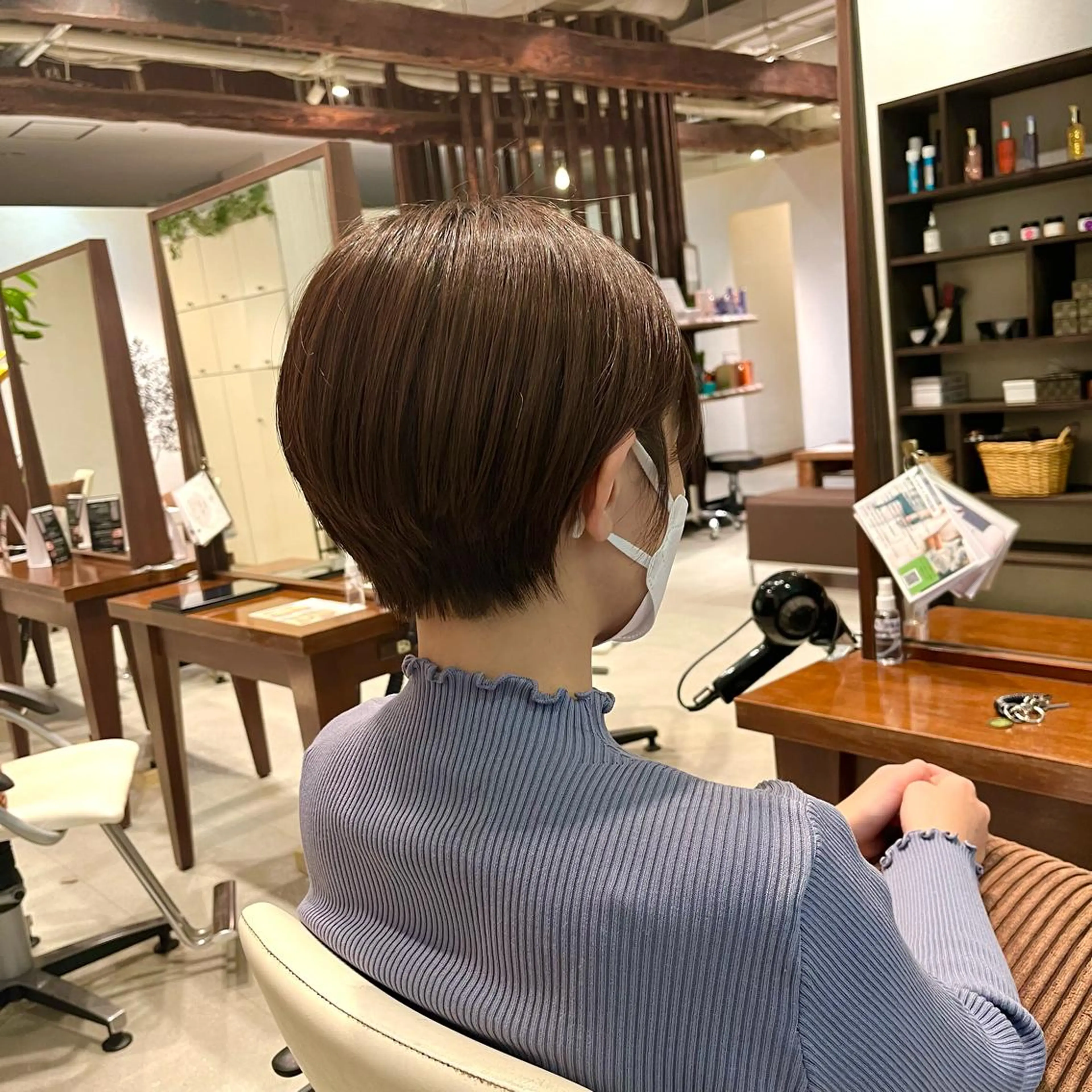 ショート ショートヘア 黒川 結希のヘアスタイル