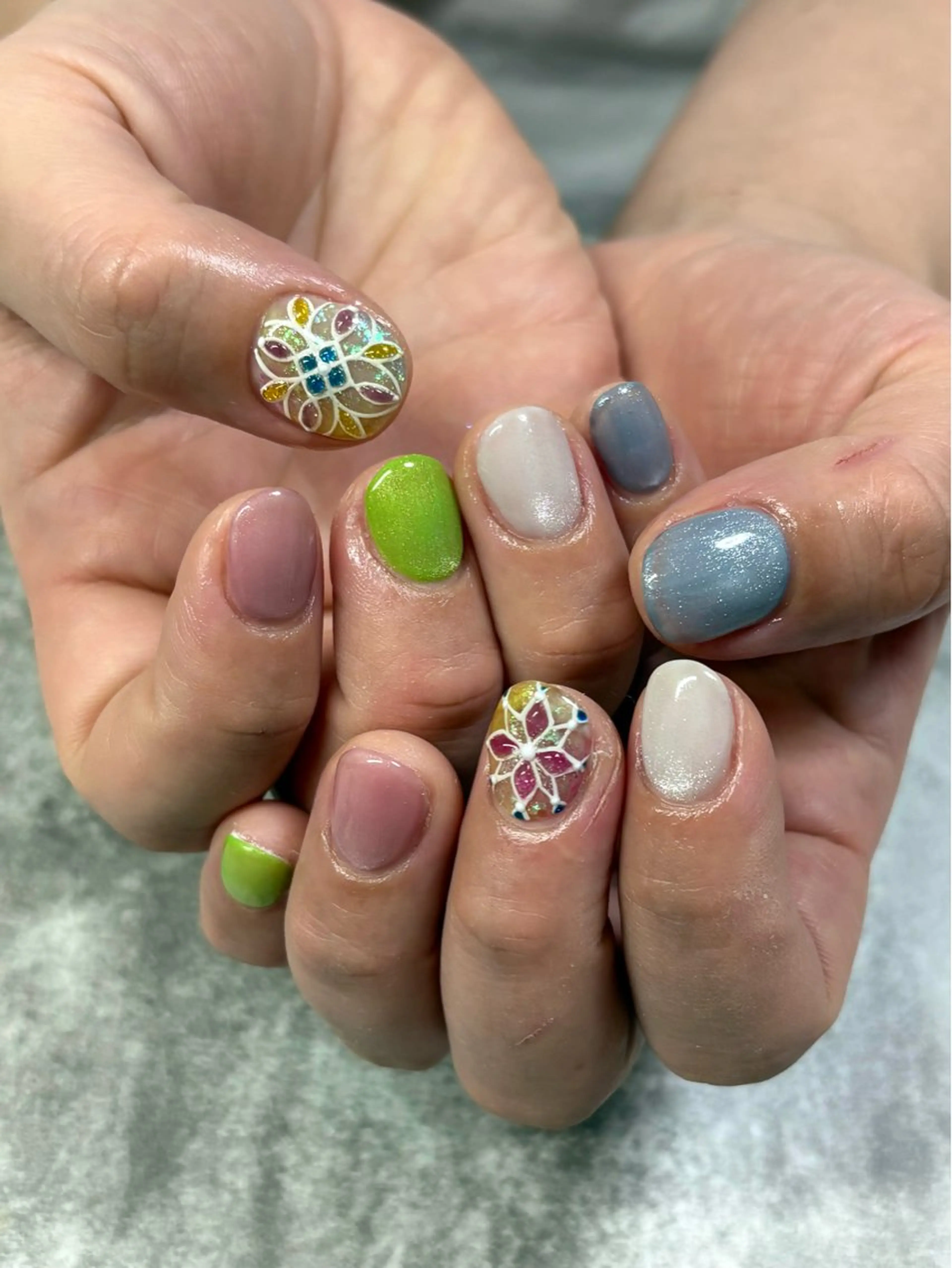 ネイル ハンドネイル FIORITURA Maikoのネイルデザイン