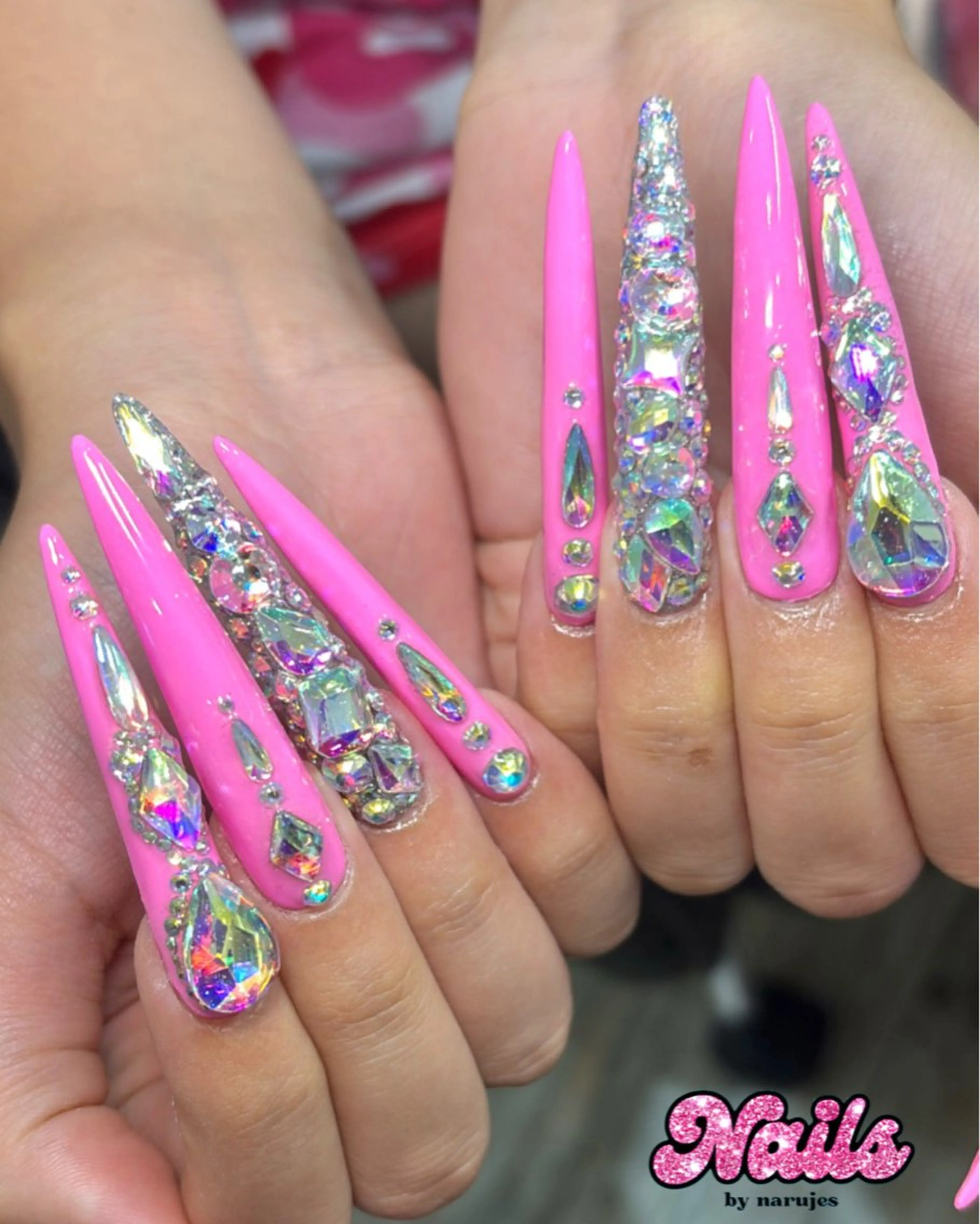 ネイル ギャルネイル🧸💖 narujesのネイルデザイン