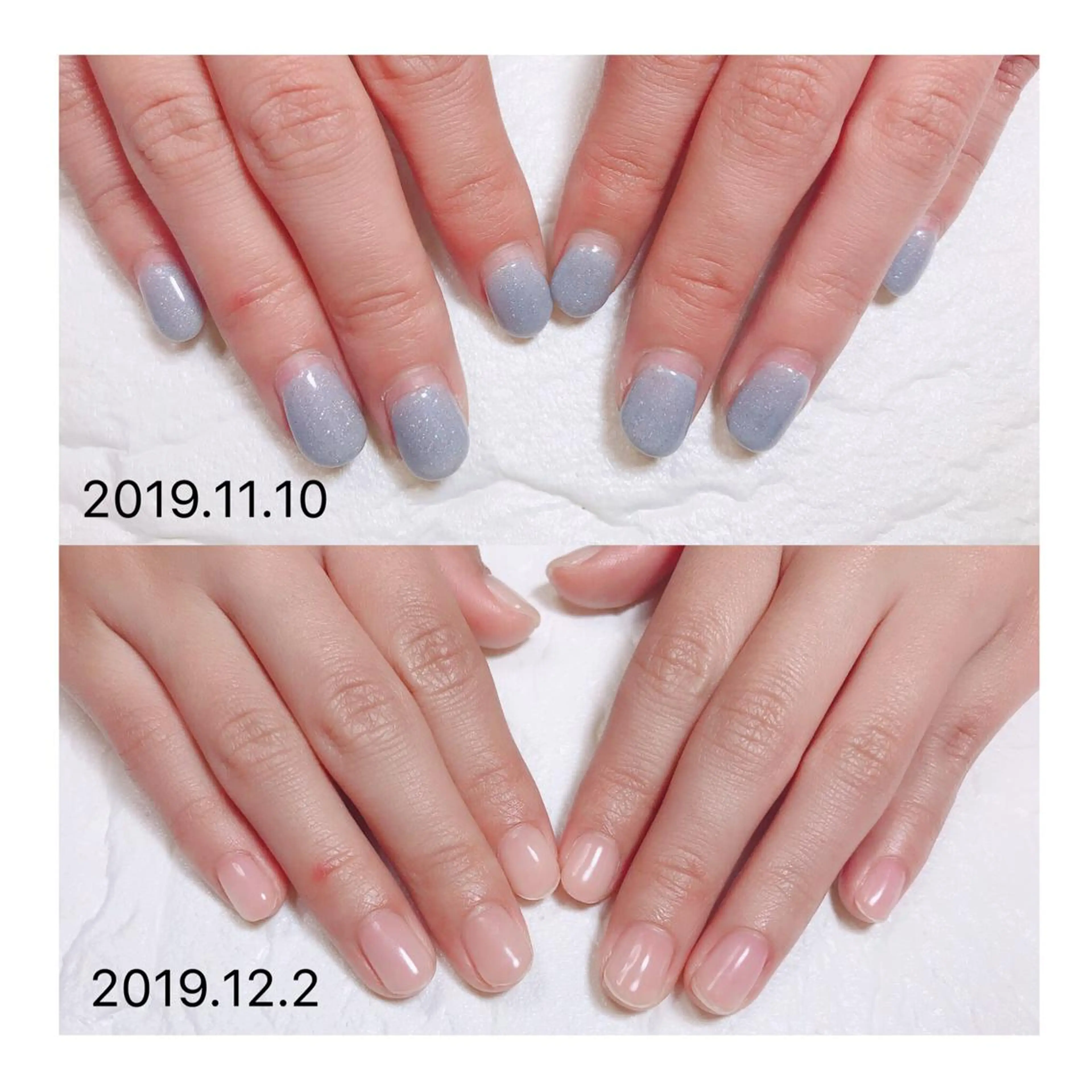 ショート ネイル ジェルネイル ニュアンスネイル オフィスネイル ワンカラーネイル シンプルネイル 👑enen style👑のネイルデザイン