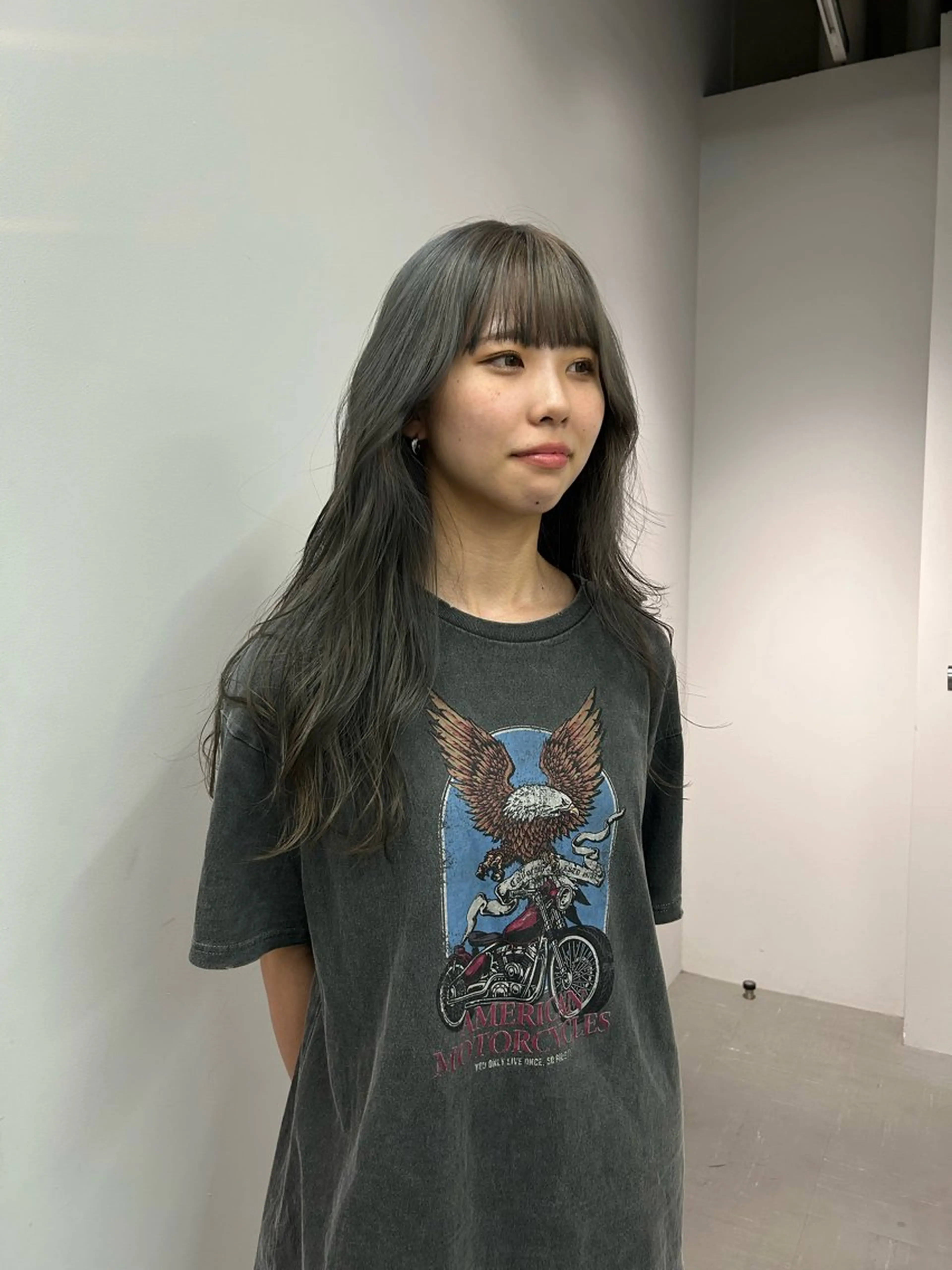 カラー ブリーチモデル/栄/ さあらのヘアスタイル