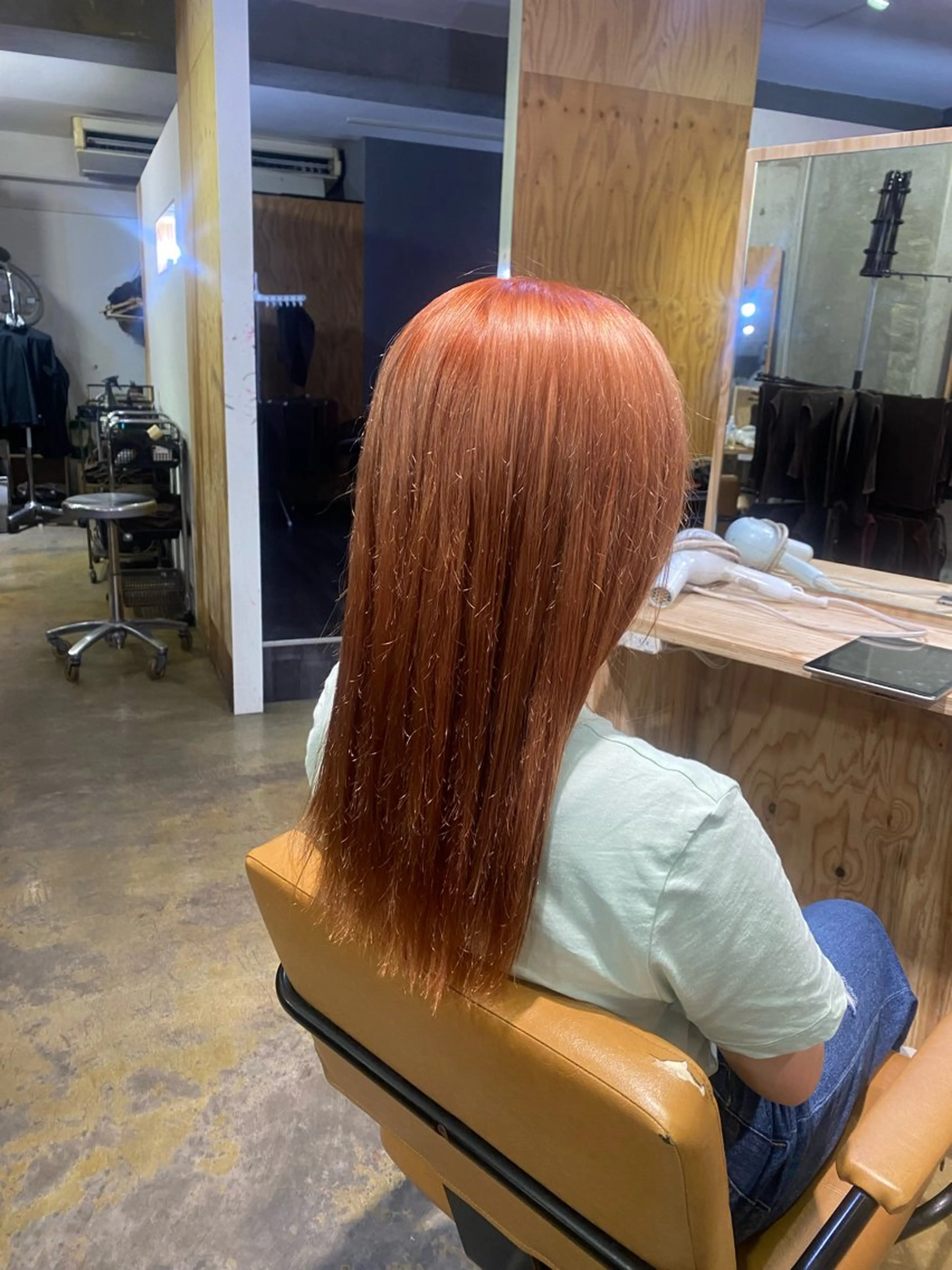 ロング カラー ブリーチカラーと、髪 質改善。HARUKAのヘアスタイル