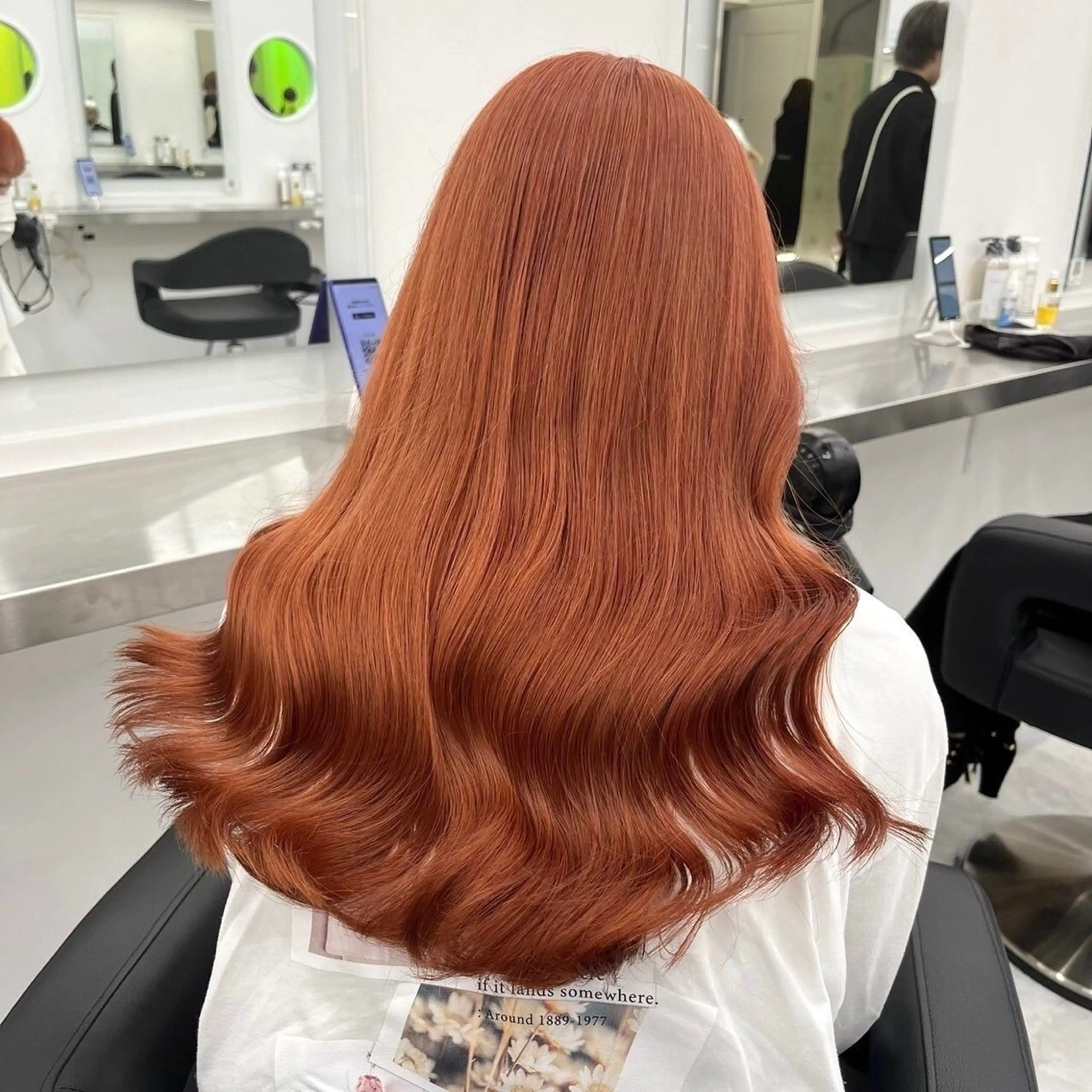 ロング カラー ヘアアレンジ ヘアカラー トリートメント ヘアセット NANA🥀韓国ヘア /レイヤー/暖色🥀のヘアスタイル