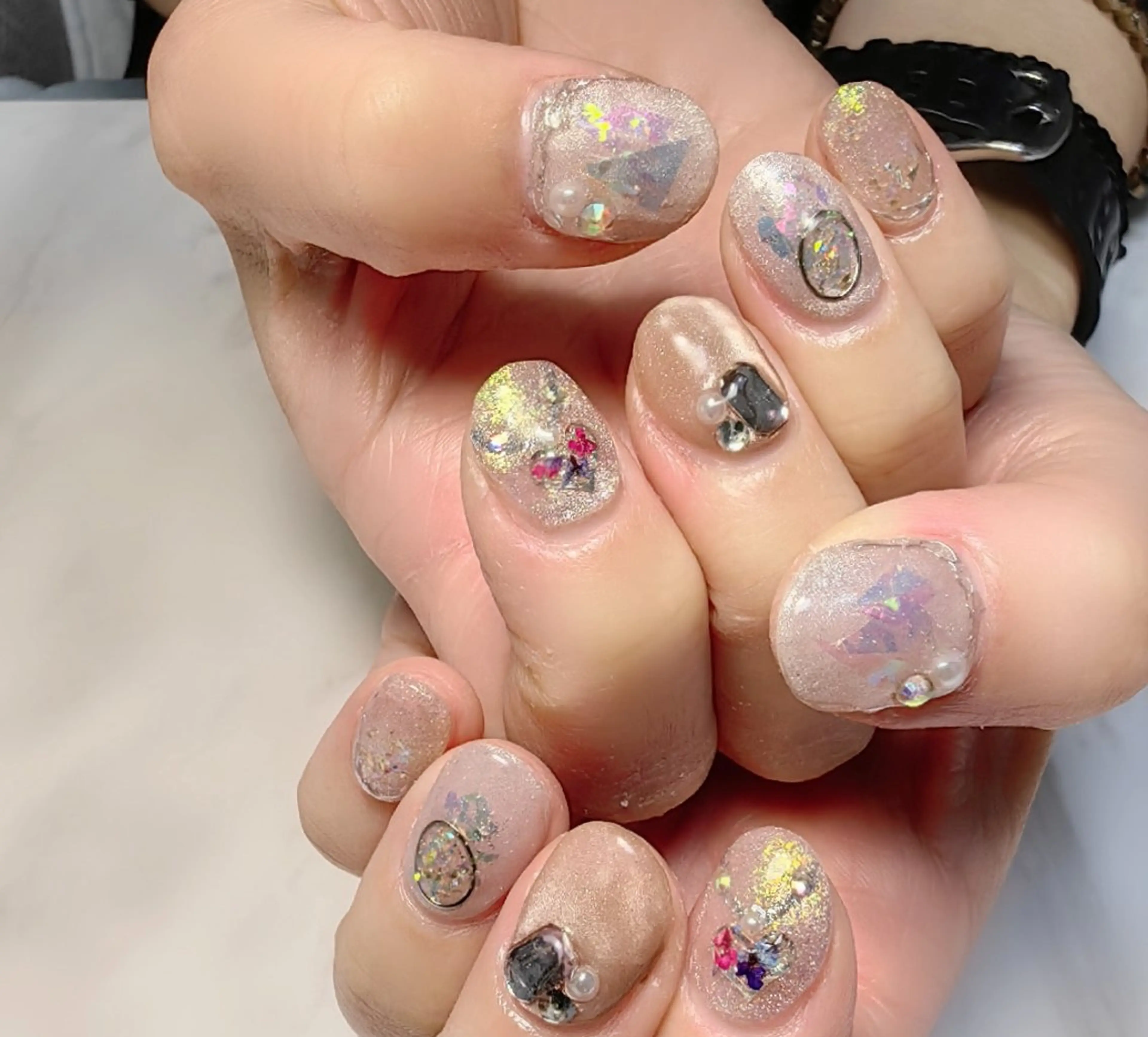 ネイル マグネットネイル ハンドネイル reve あやののネイルデザイン