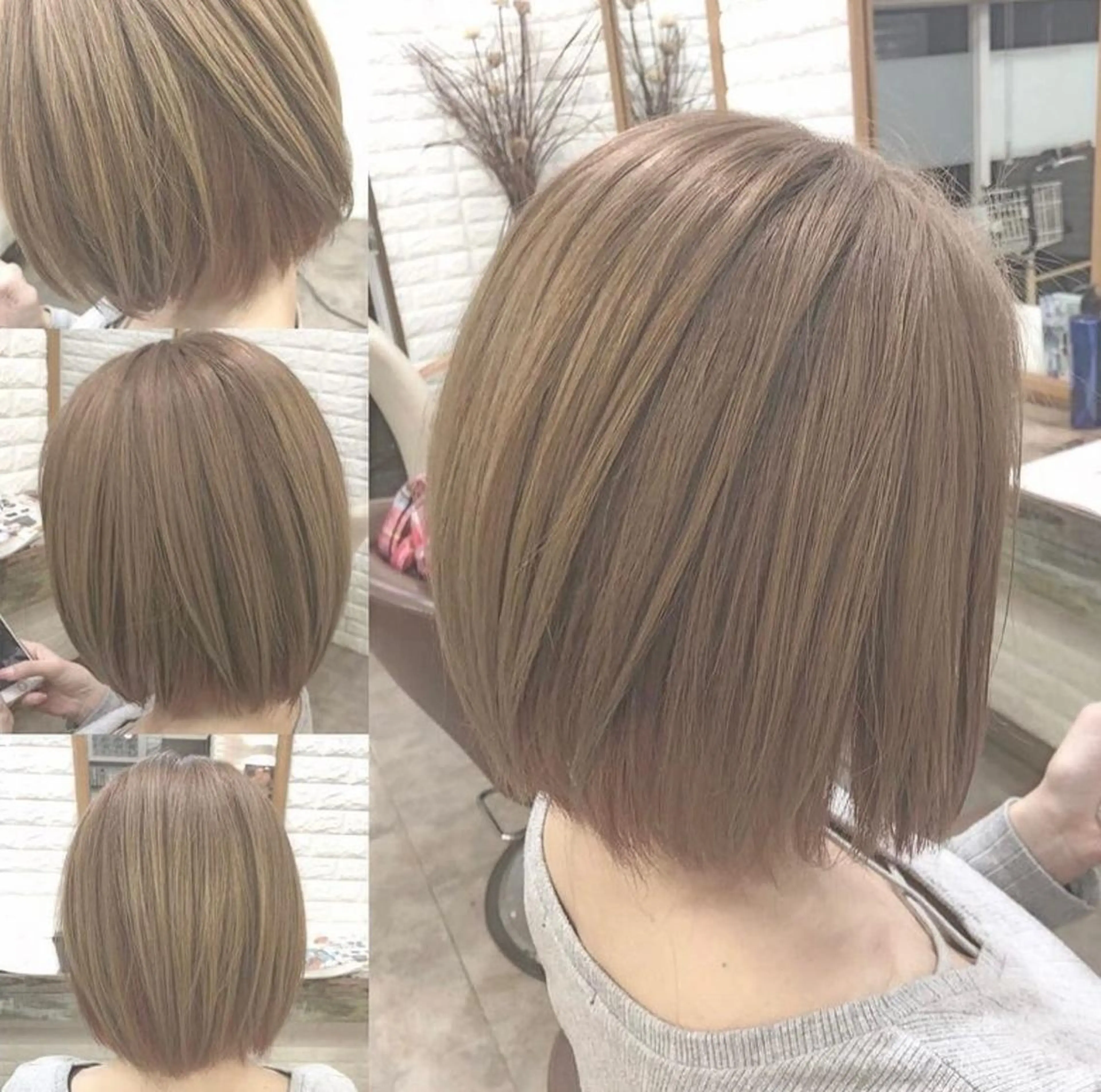 ミディアム Heal西尾 星野ヒロトのヘアスタイル