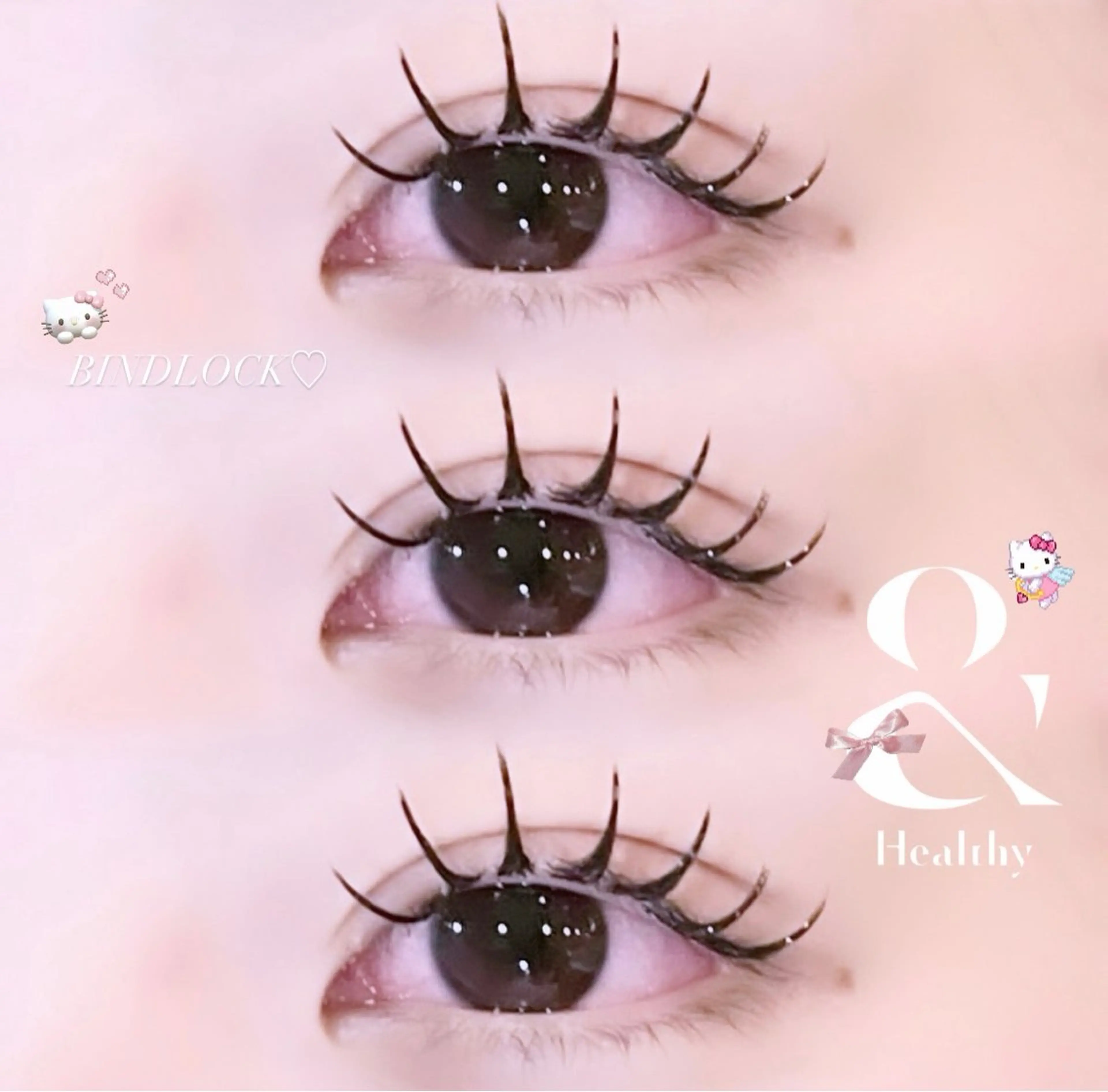 マツエク・マツパ バインドロック 束感まつ毛 マツエク 🎀millie ainee♡田畑🎀のマツエク・マツパデザイン