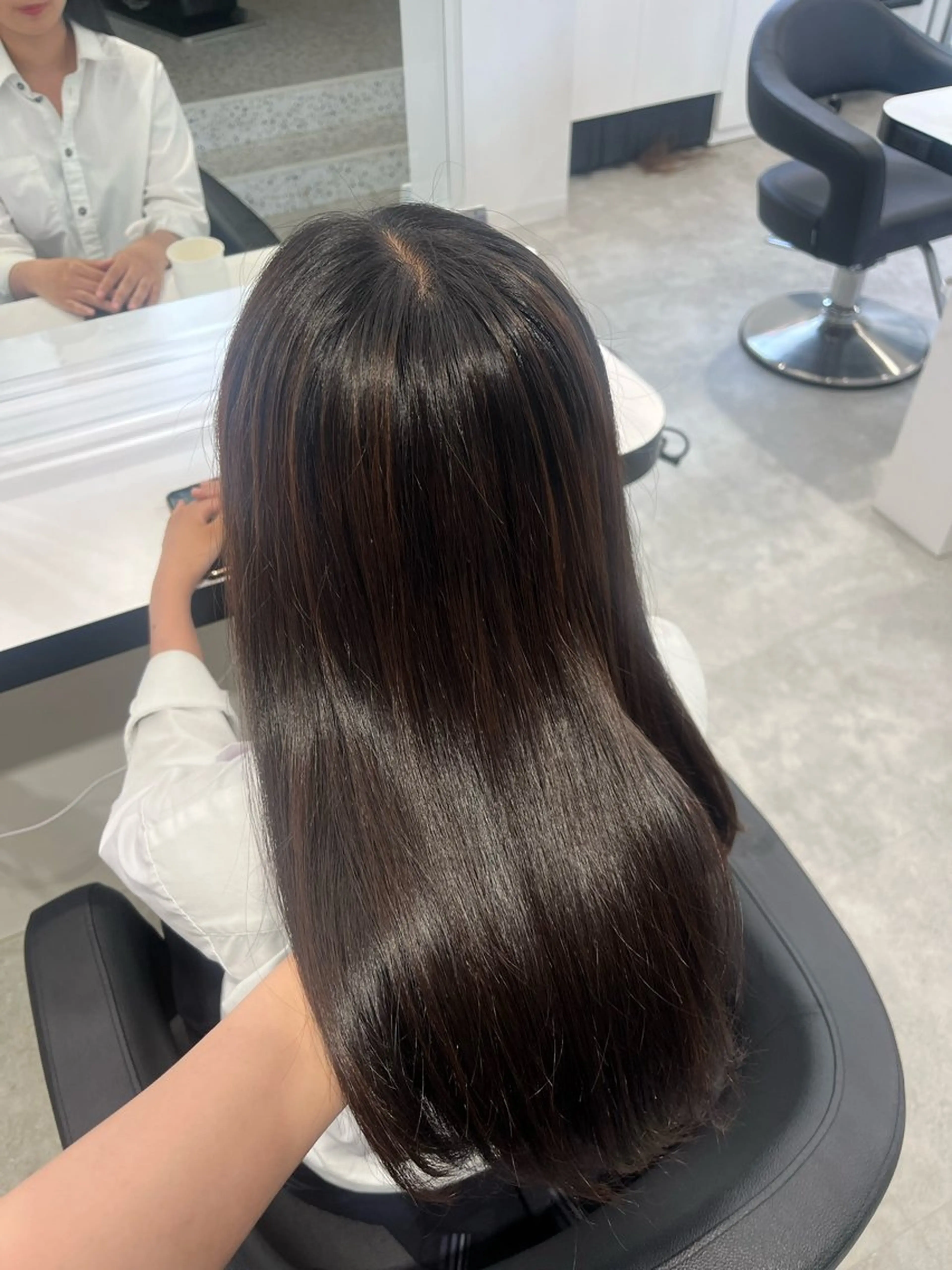 ロング カラー みう/仙台/暖色/ 艶髪/顔周りカット/のヘアスタイル