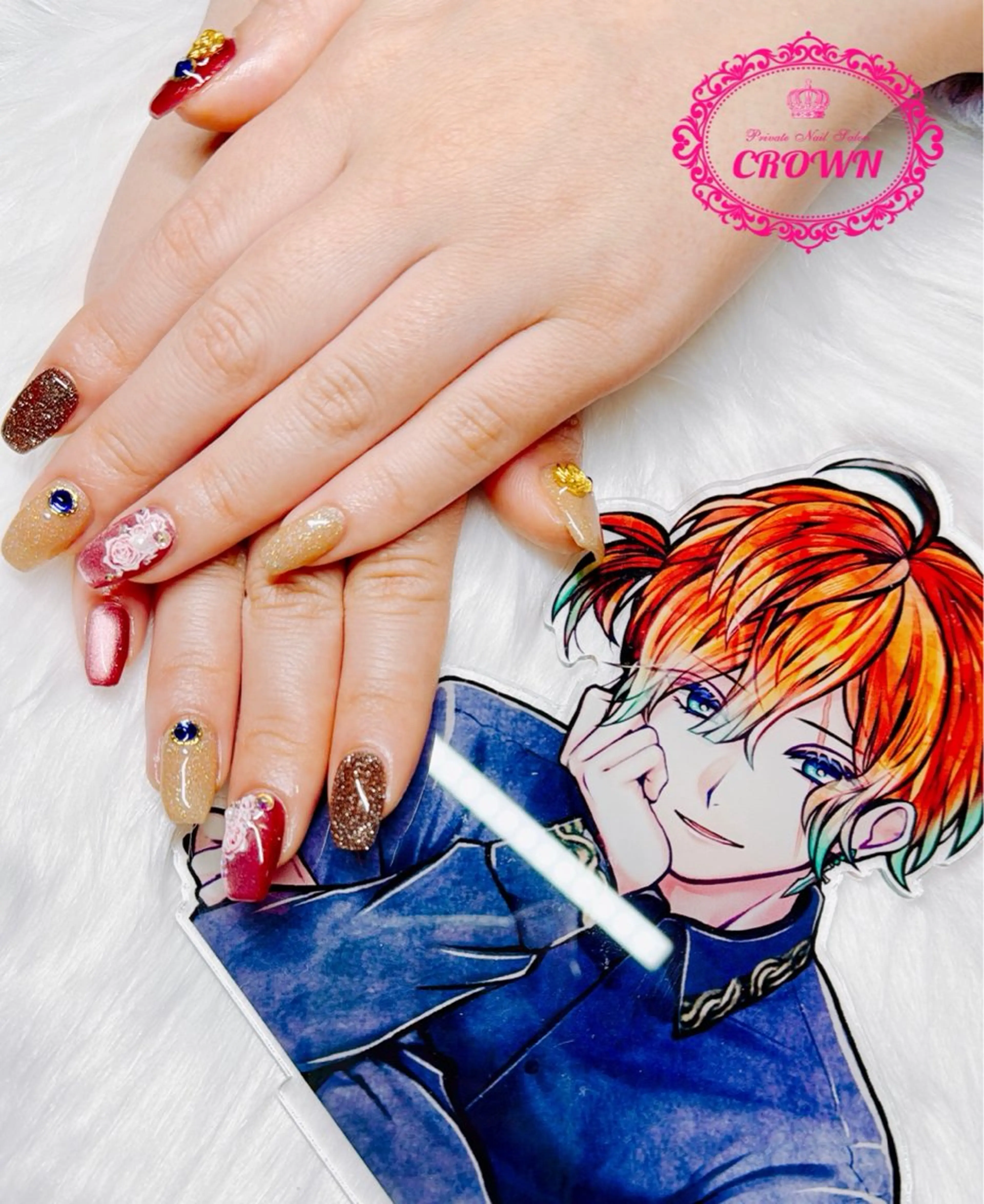 ネイル CROWN プライベートサロンのネイルデザイン
