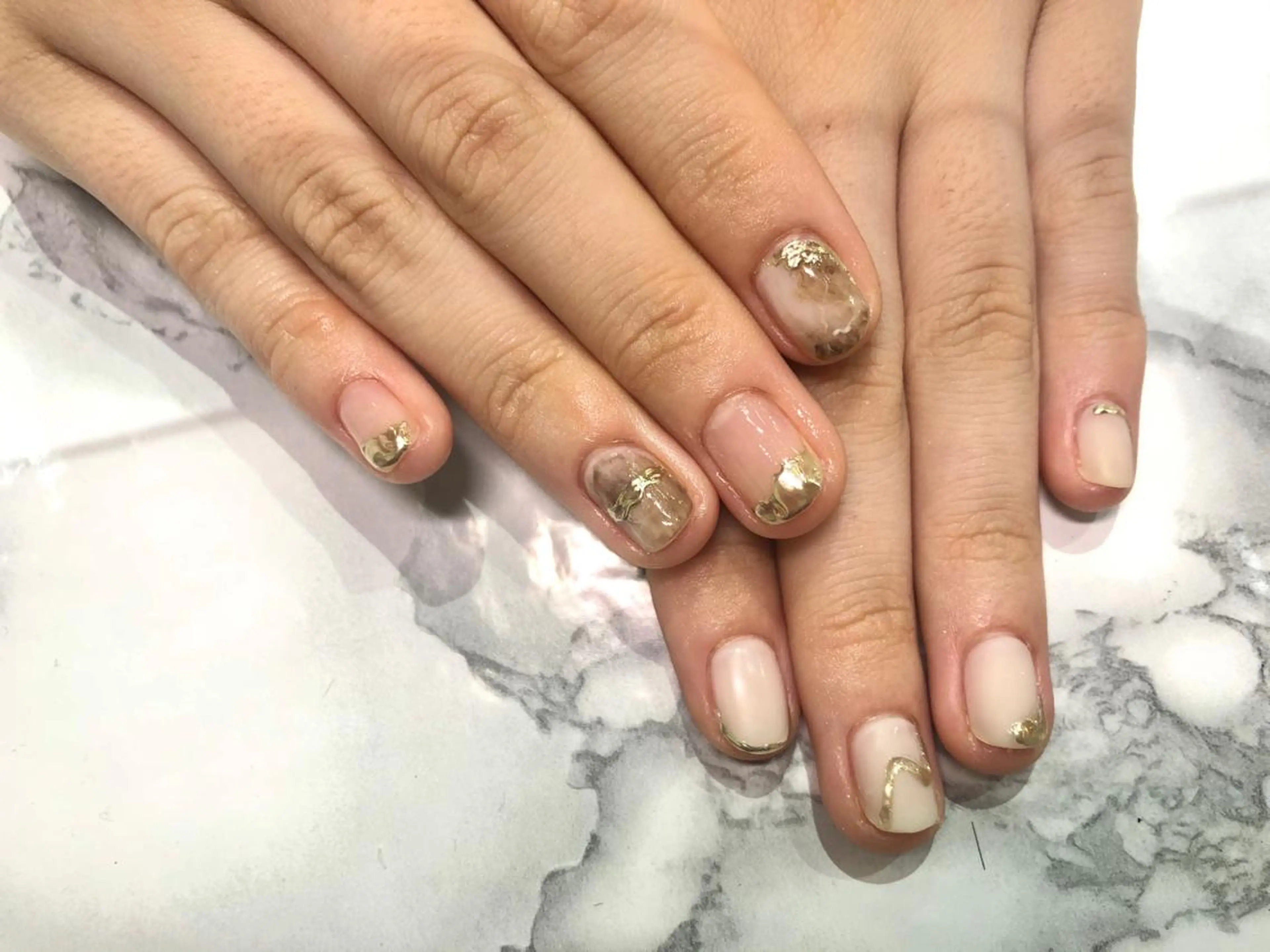 ネイル ハンドネイル L'ecrin所属・L'ecrin 田中のネイルデザイン