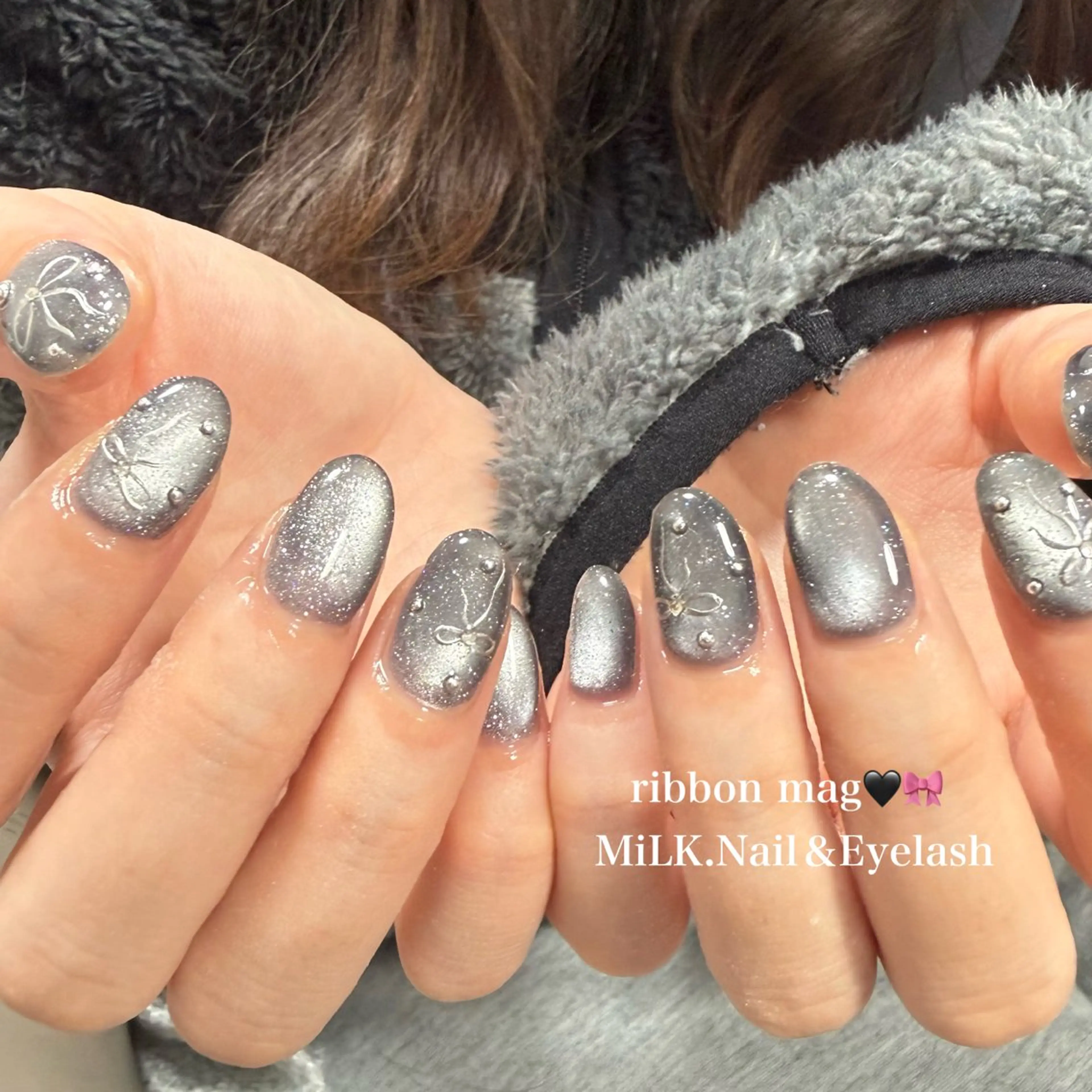 ネイル ハンドネイル MiLK.   Nail&Eyelash所属・MiLK. wakaのマツエク・マツパデザイン