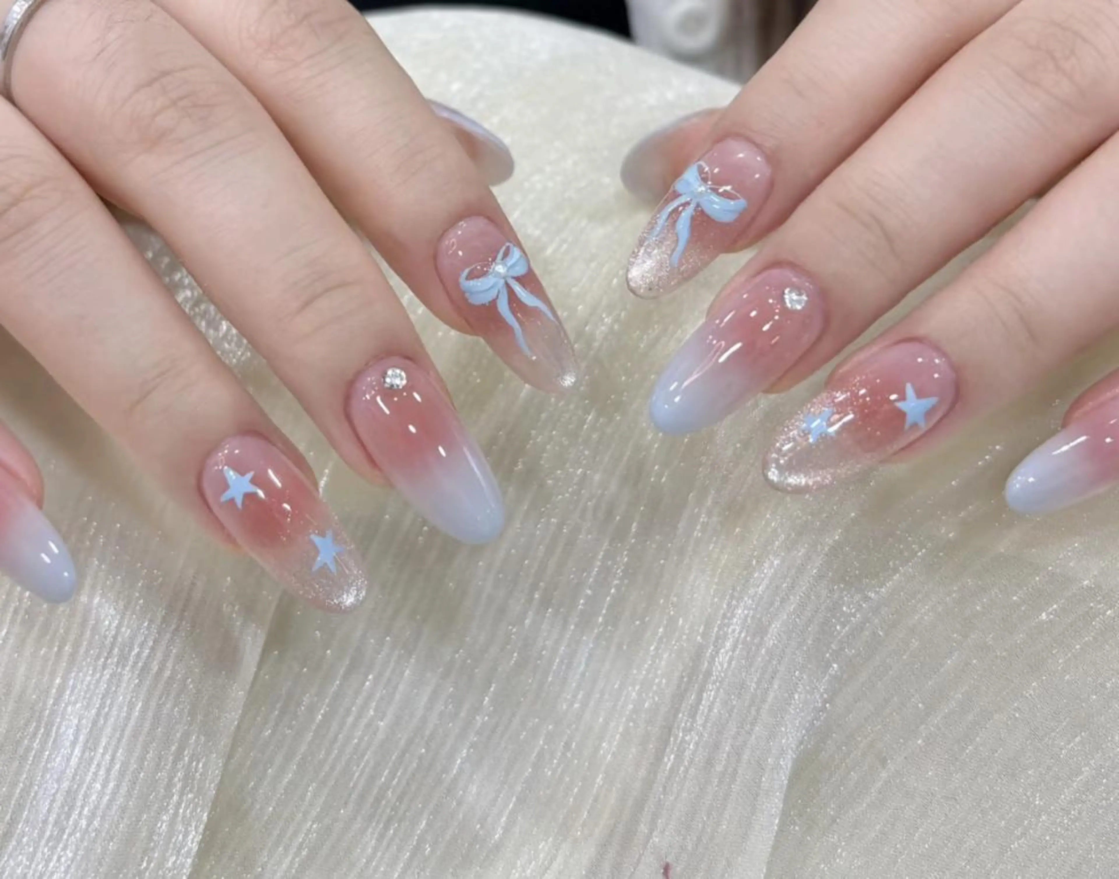 ネイル ハンドネイル By moonネイル 🌷ワンホン/韓国風のネイルデザイン