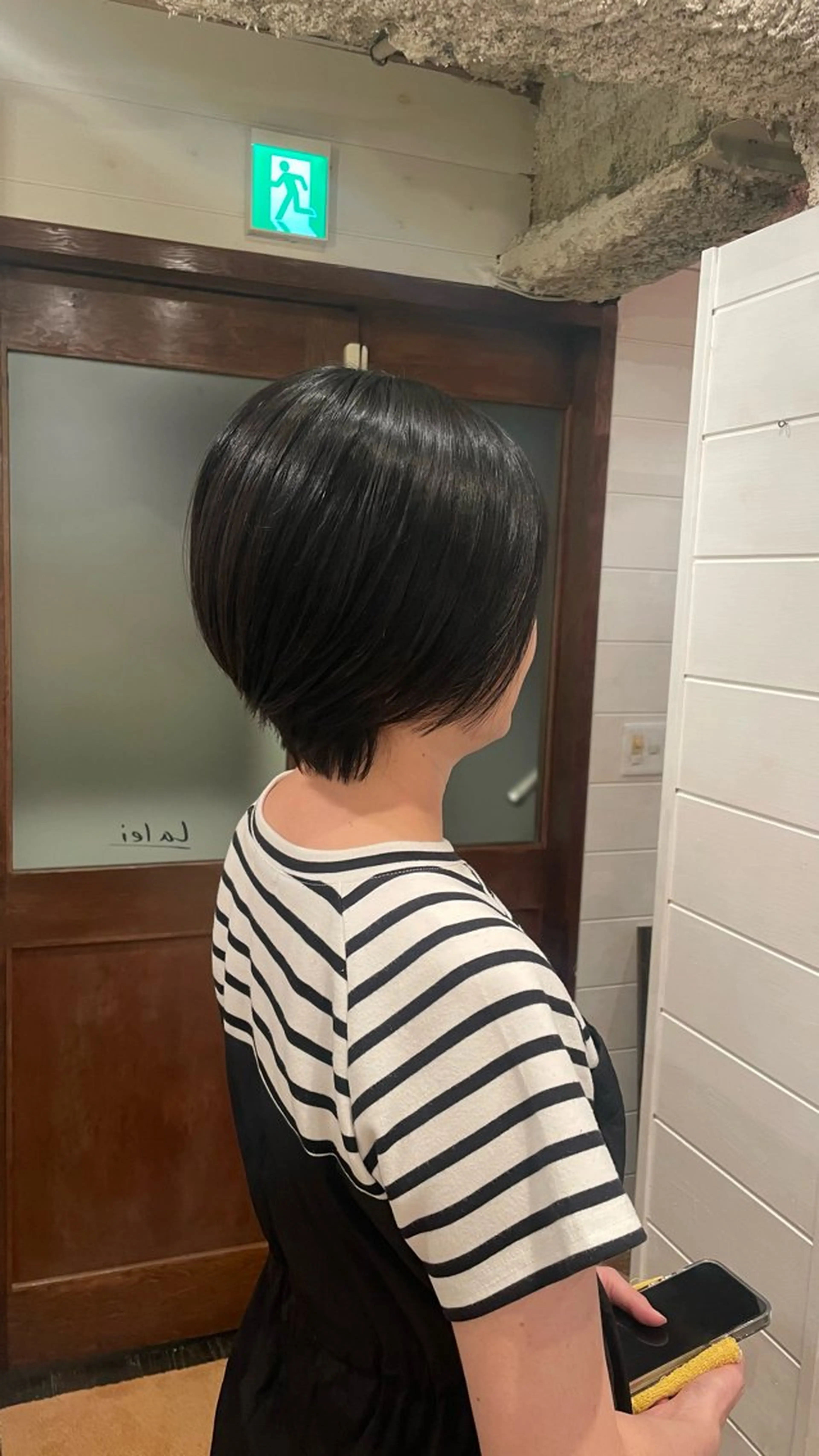 ショート ボブ/縮毛矯正/レイ ヤー♡Natsukiのヘアスタイル